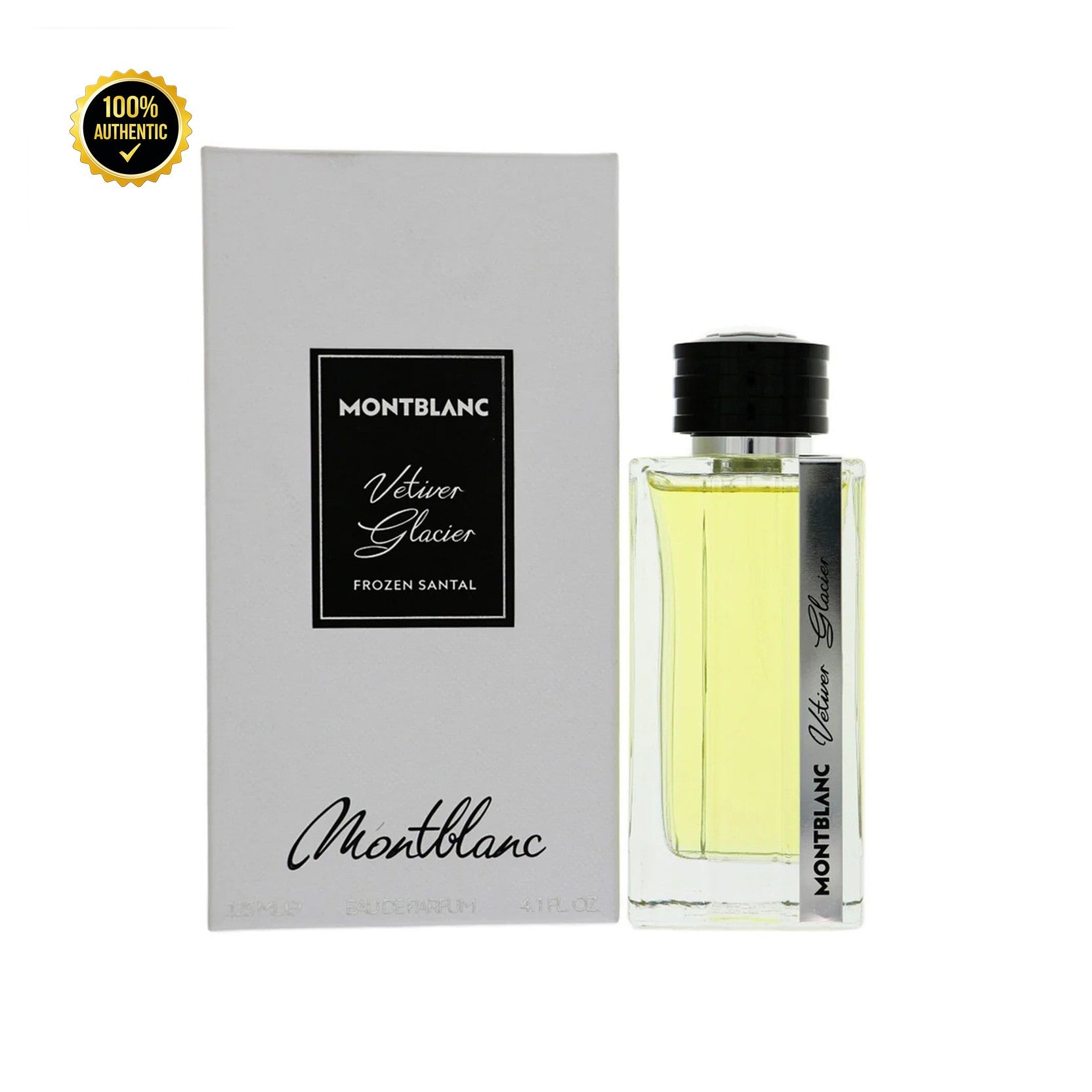 Mont Blanc Vetiver Glacier Frozen Santal 4.1oz EDP Spray for Men