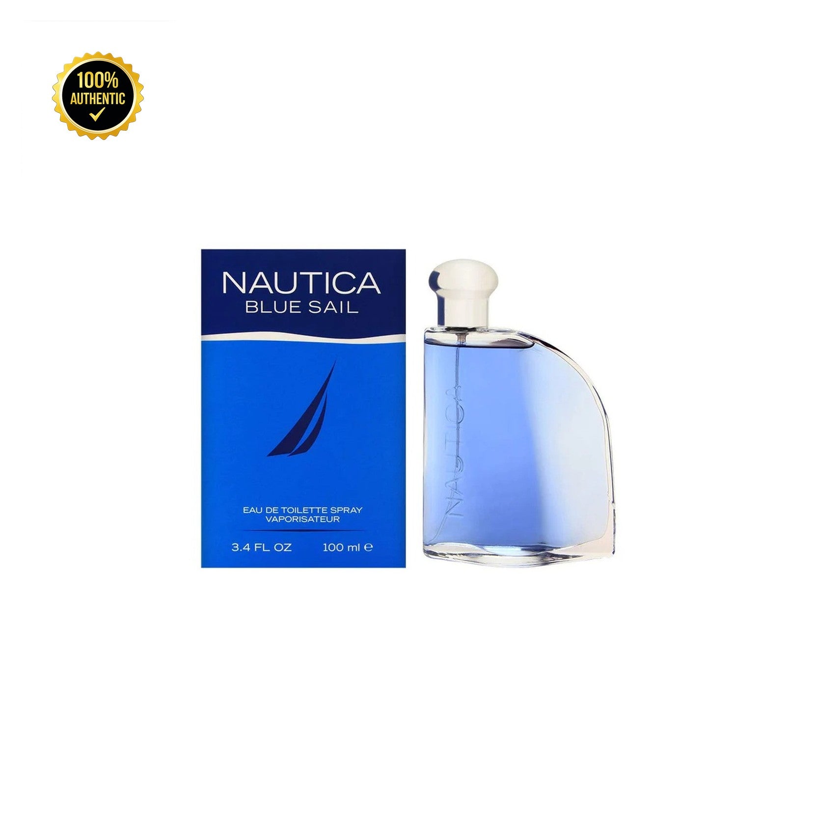 Nautica Blue Sail 3.4oz EDT Spray for Men