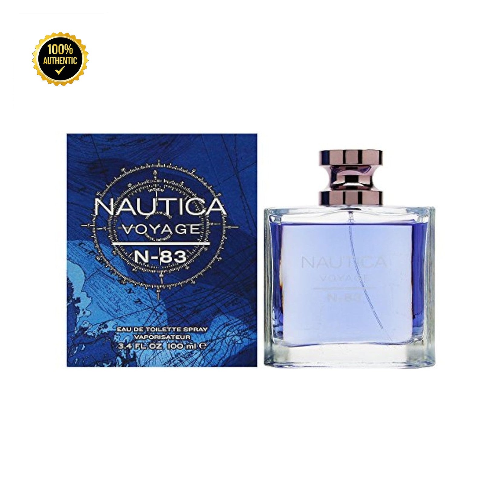 Nautica Voyage N83 3.4oz EDT Spray for Men