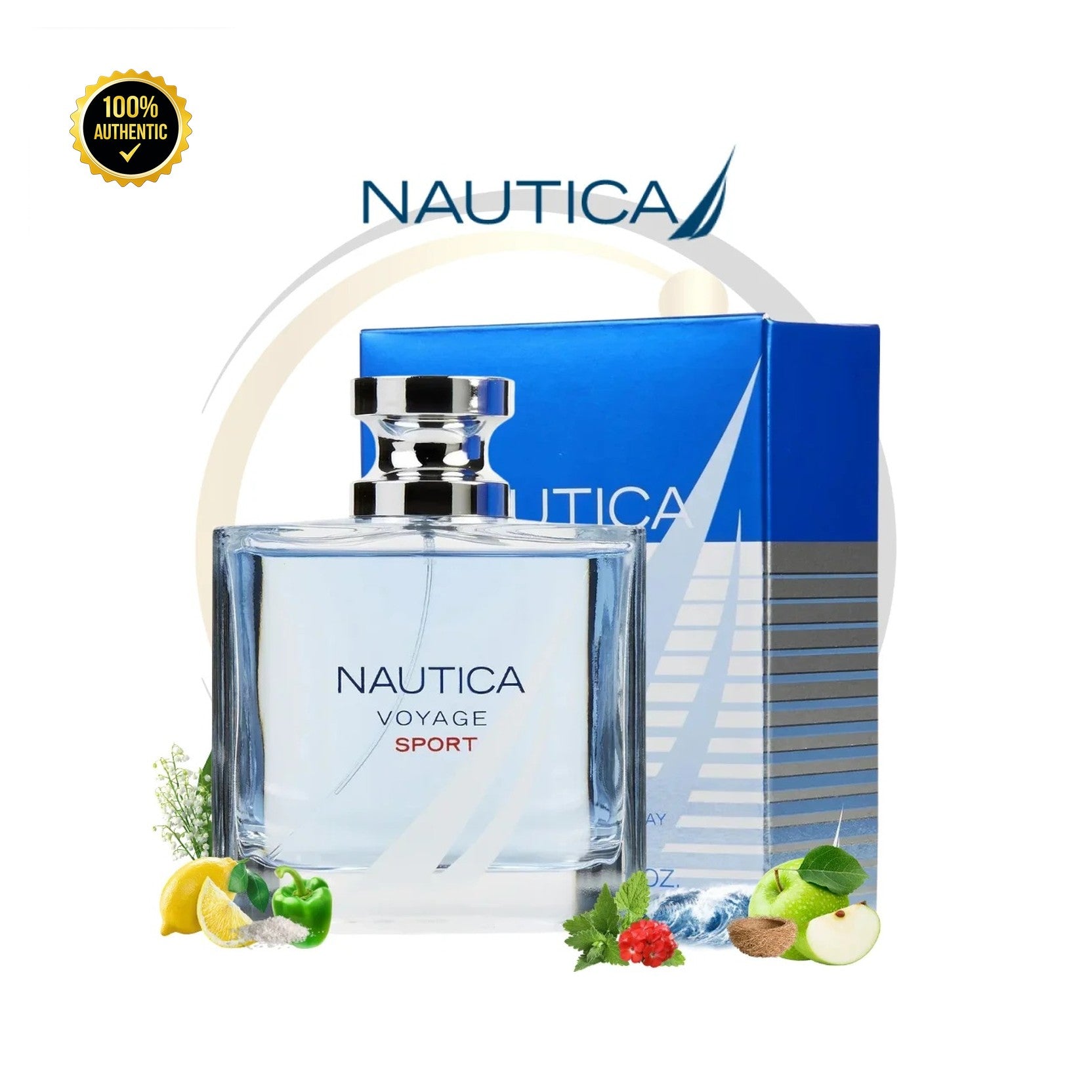 Nautica Voyage Sport 3.4oz EDT Spray for Men