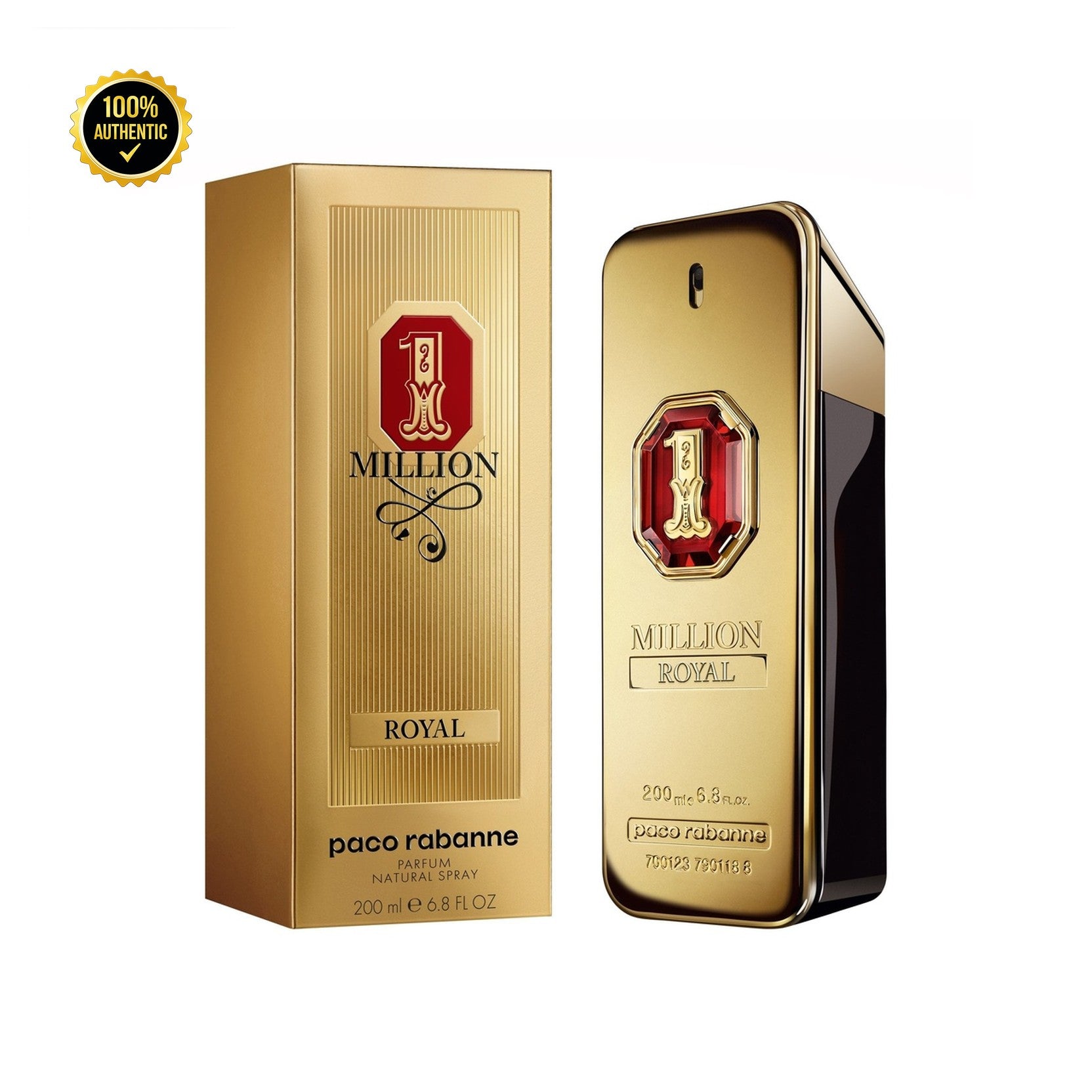 Paco 1 Million Royal 6.7oz Parfum Spray for Men