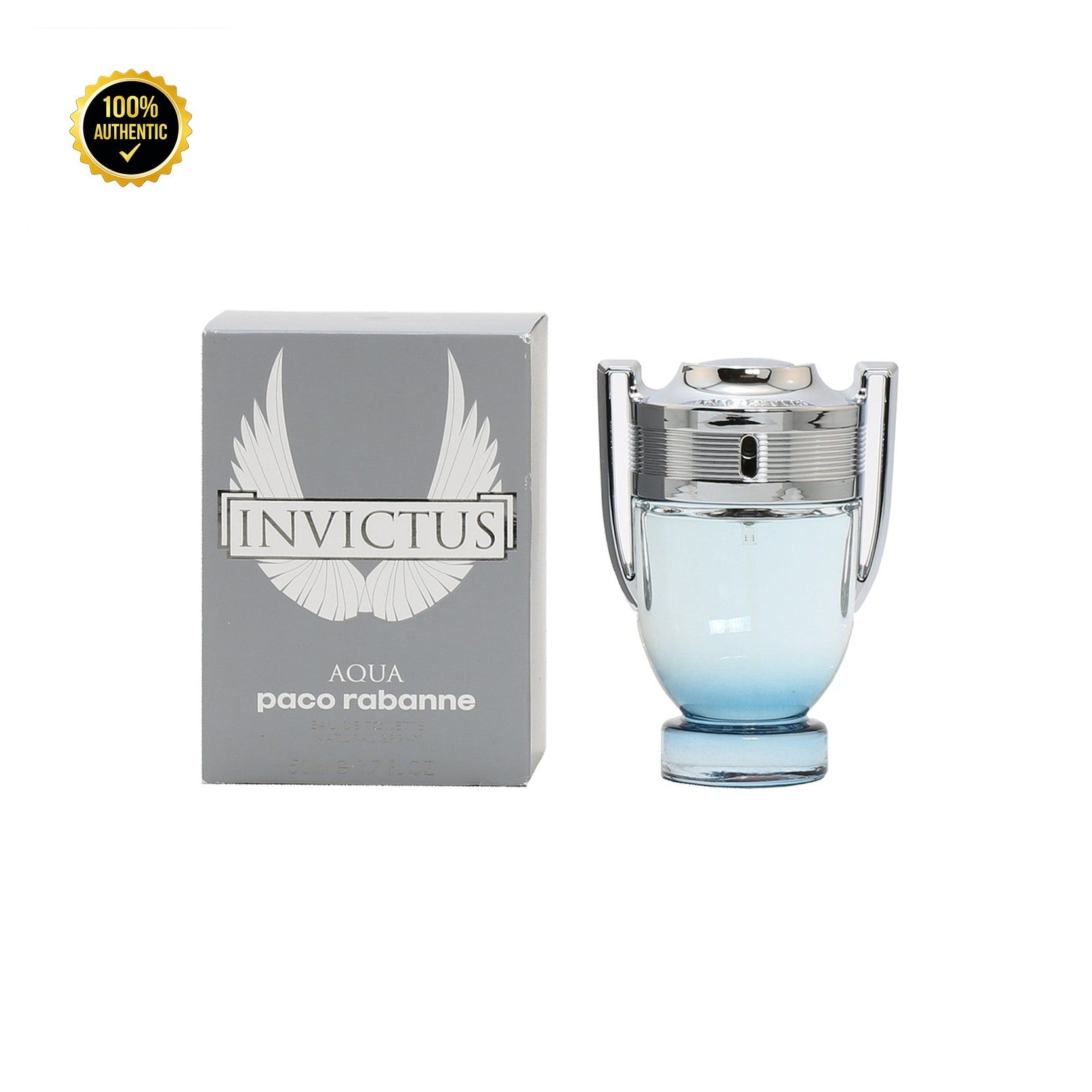 Paco Invictus Aqua 3.4oz EDT Spray for Men