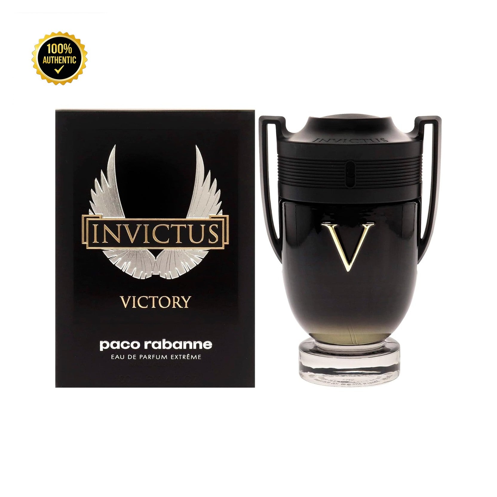 Paco Invictus Victory 3.4oz Extreme EDP Spray for Men
