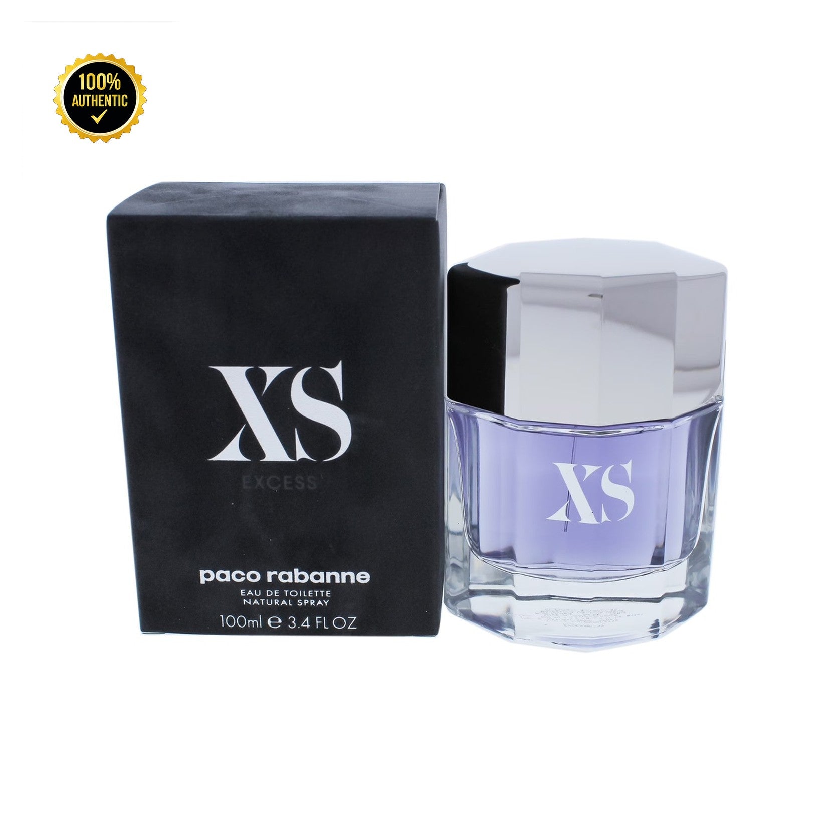 Paco Xs 3.4oz EDT Spray for Men