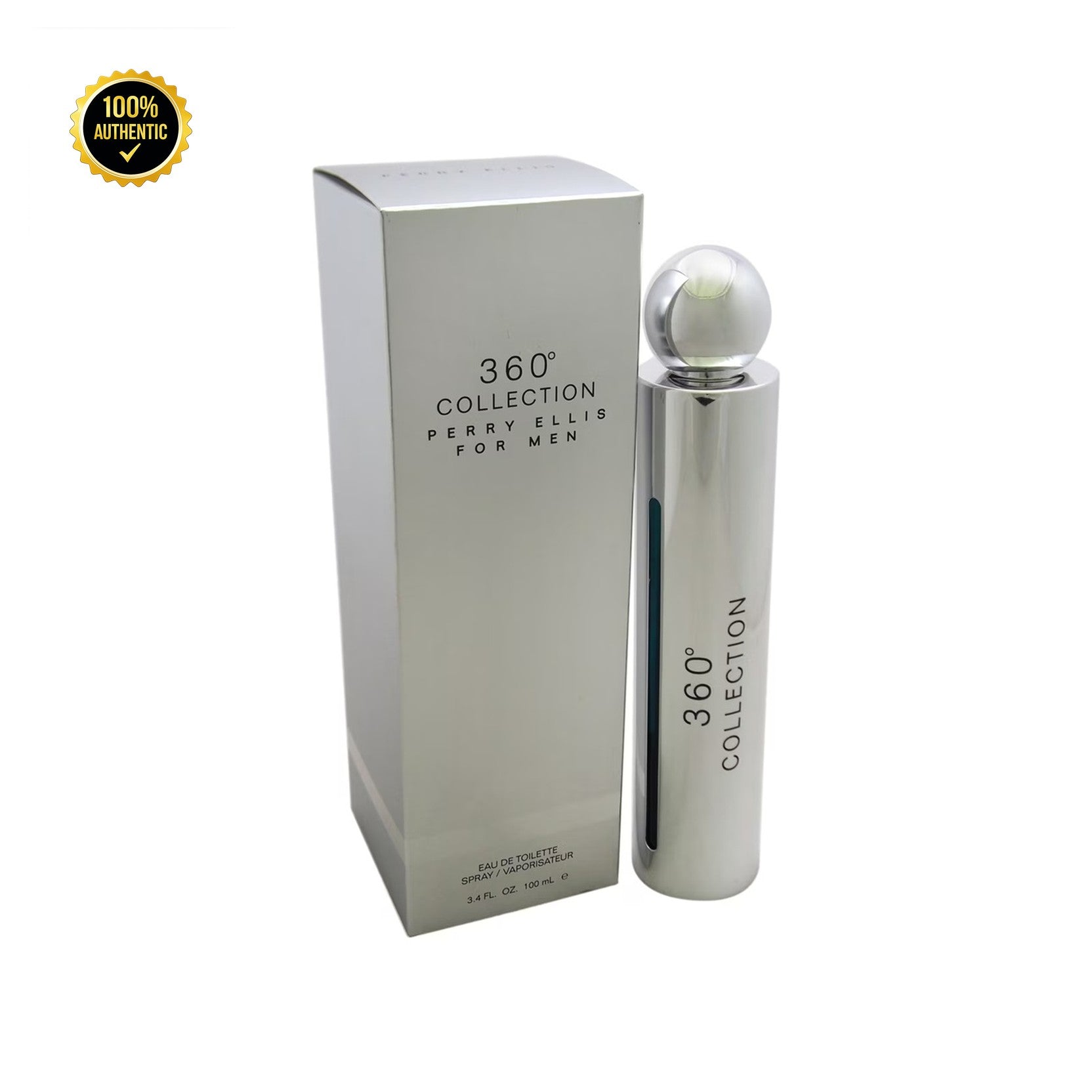Perry Ellis 360 Collection 3.4oz EDT Spy for Men