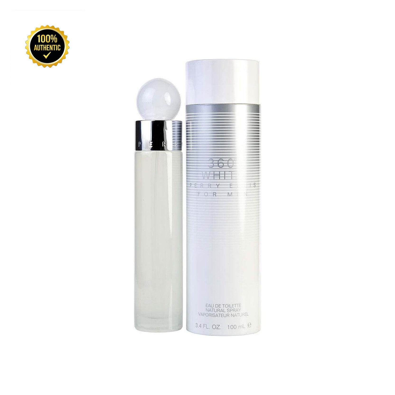 Perry Ellis 360 White 3.4oz EDT Pray for Men