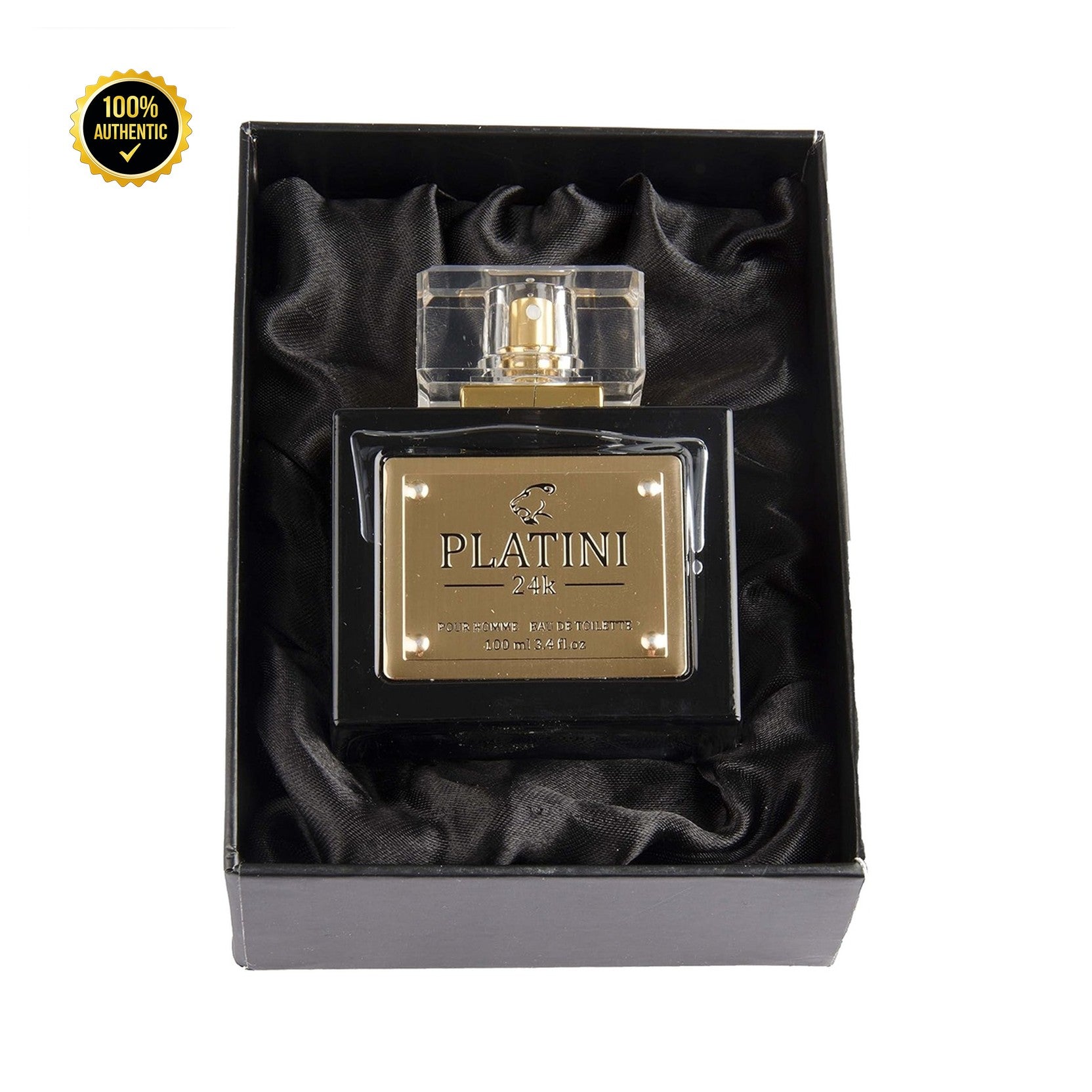 Platini Black 3.4oz EDT Spray for Men
