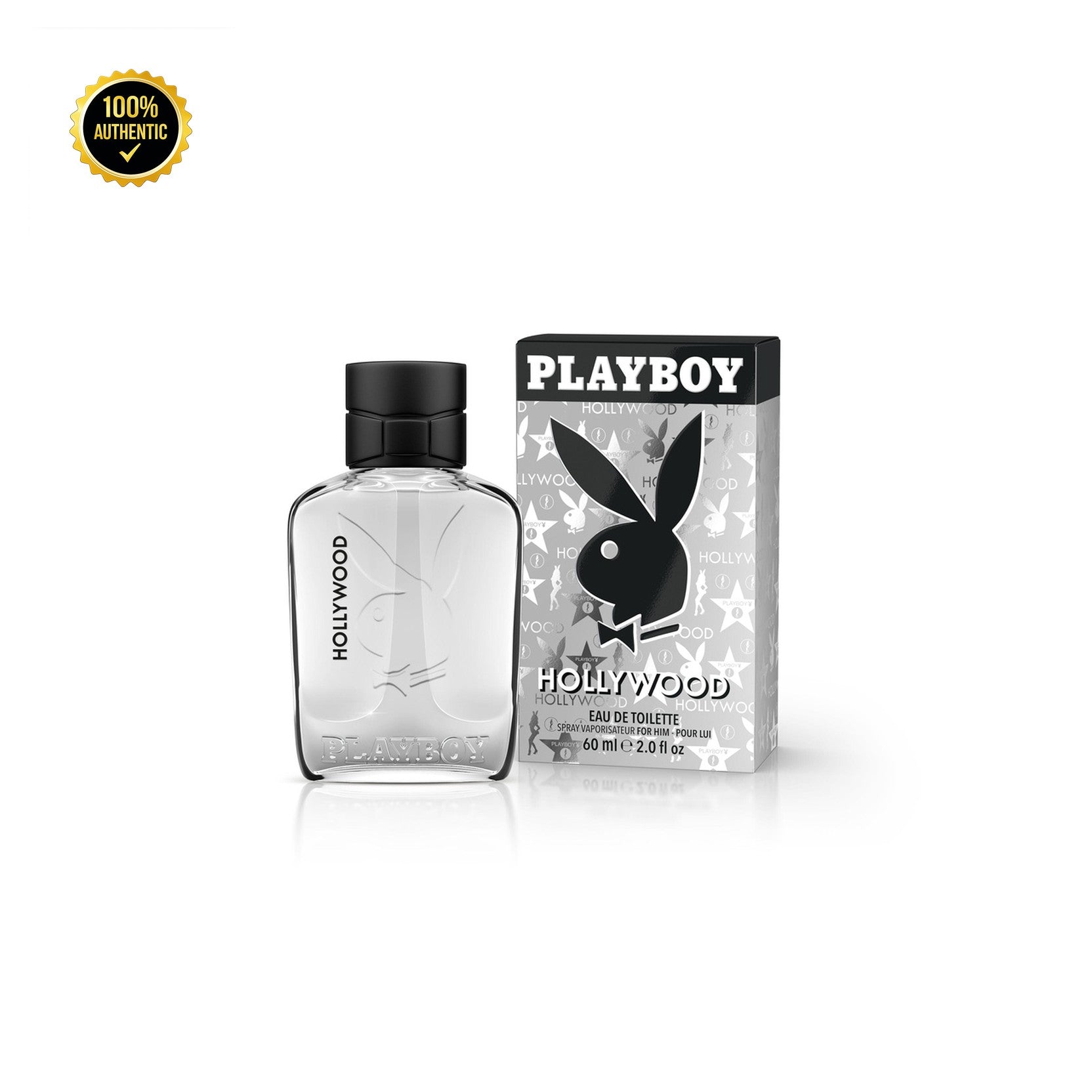 Playboy Hollywood 3.4oz EDT Spray for Men