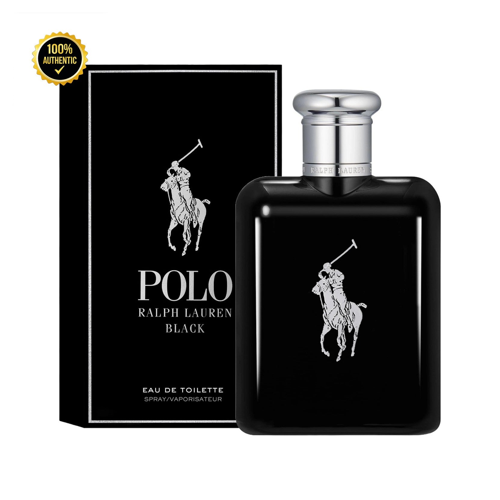 Polo Black 4.2oz EDT Spray for Men