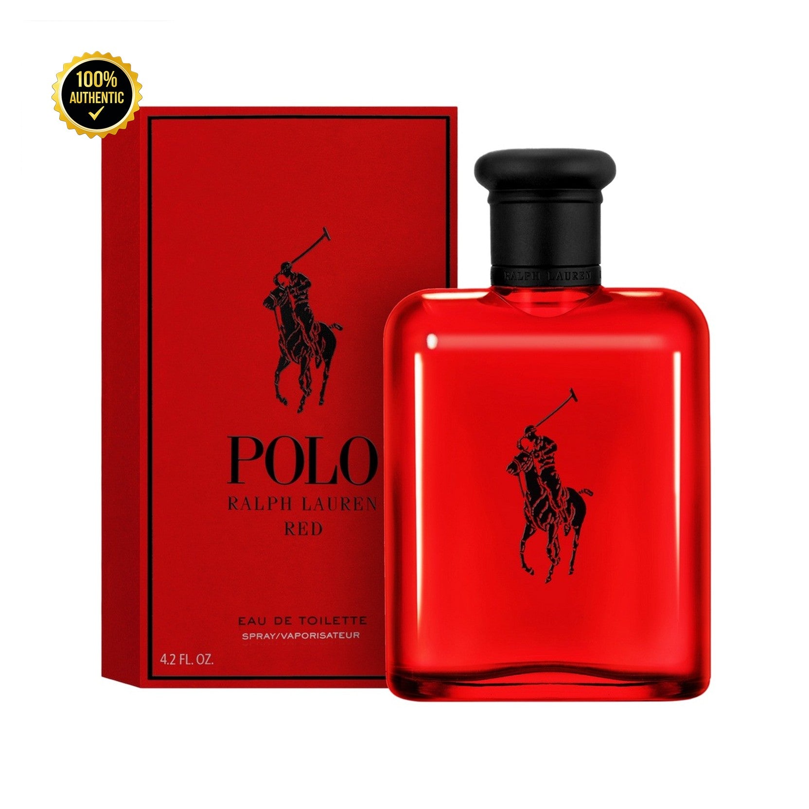 Polo Red 4.2oz EDT Spray for Men