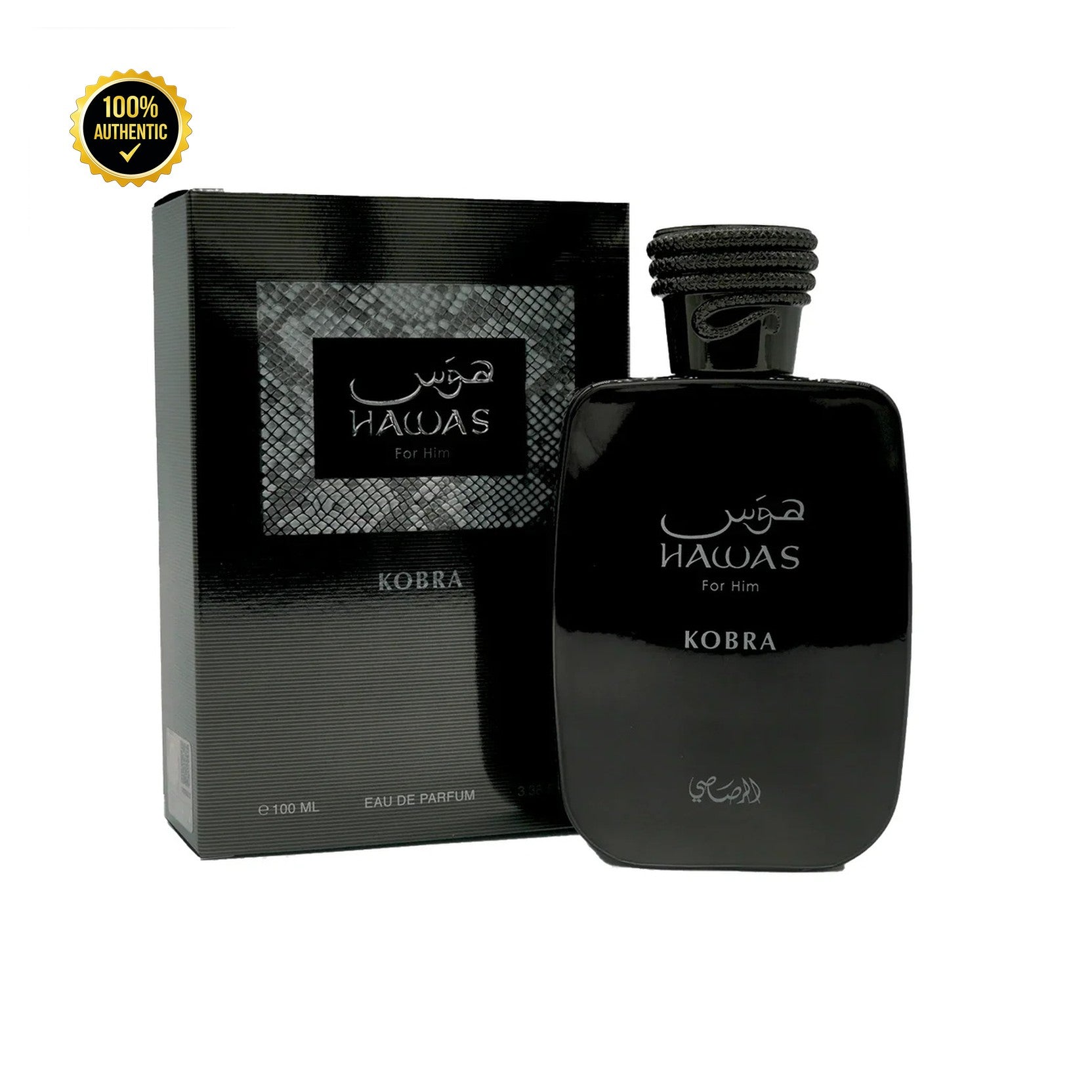 Rasasi Hawas Kobra 3.4oz EDP Spray for Men