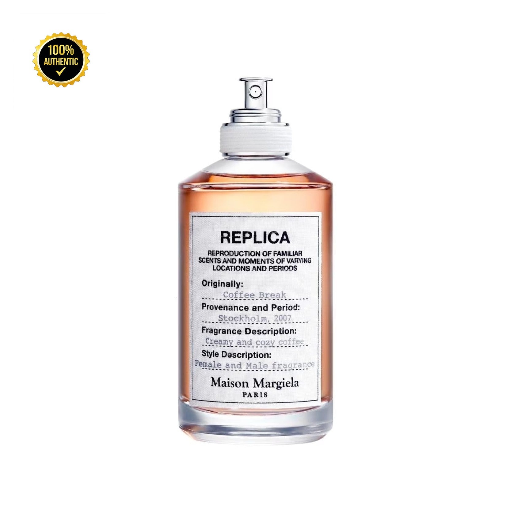Replica Coffee Break 3.4oz EDT Spray for Men
