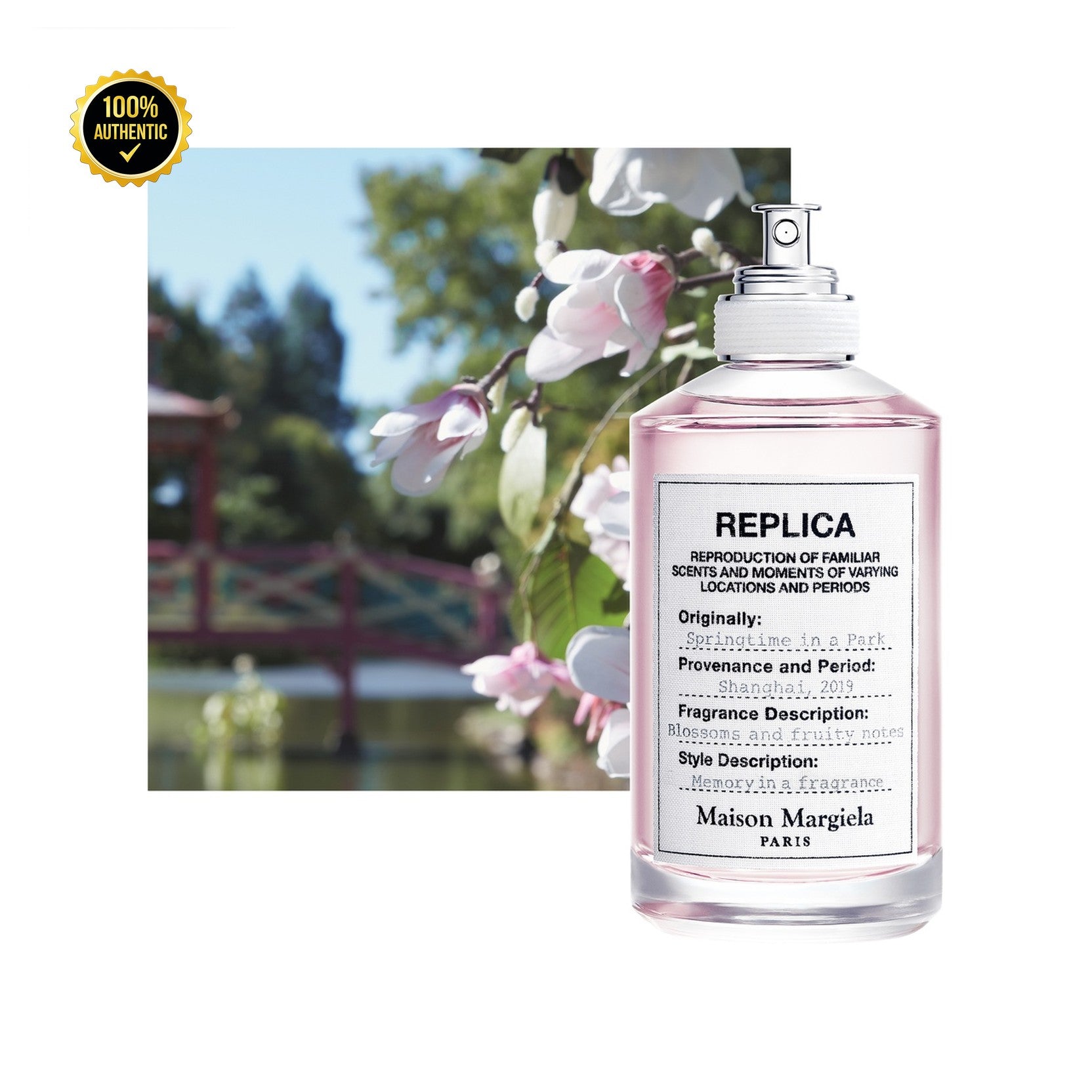 Replica Spring Time In The Park 3.4oz EDT Spray for Men