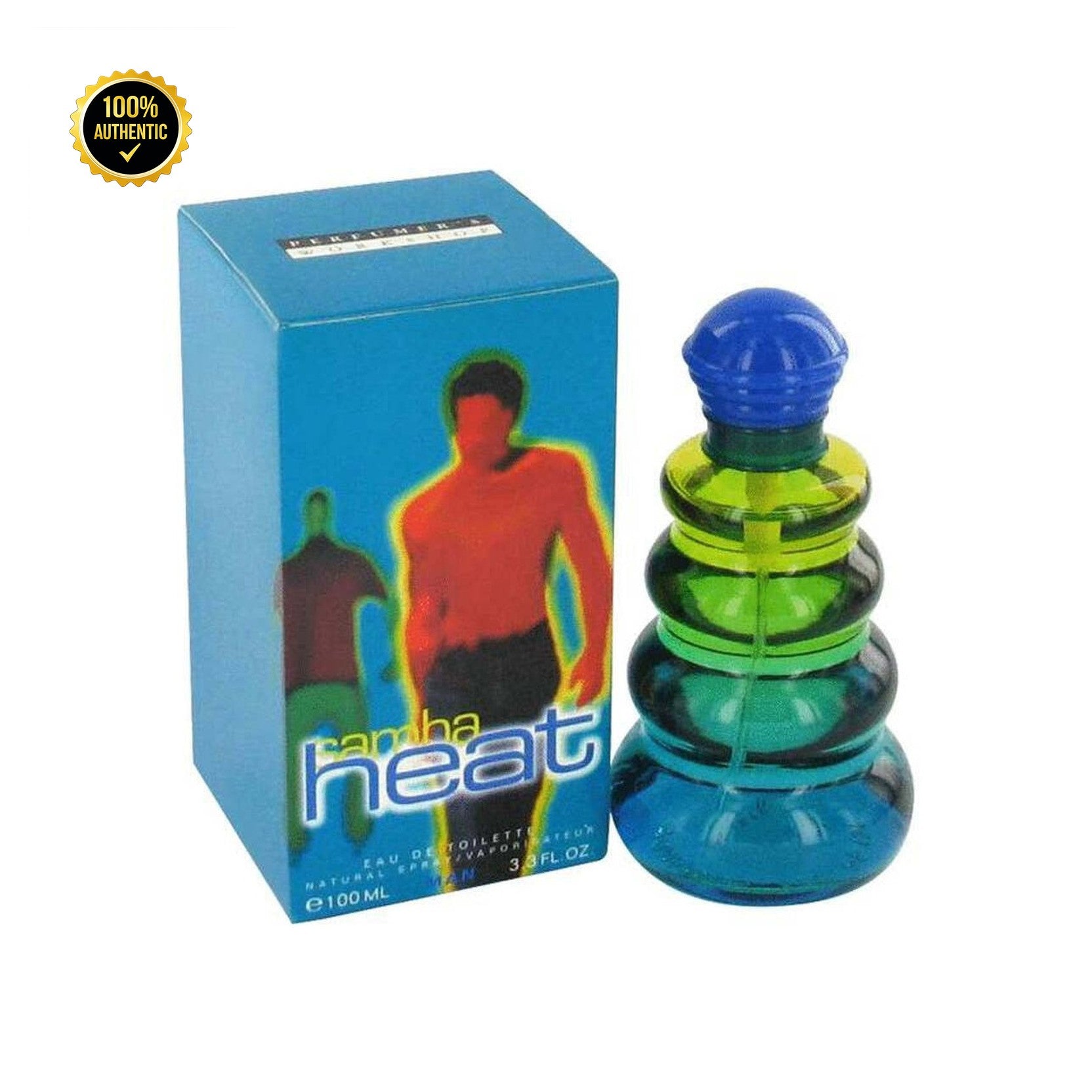 Samba Heat 3.4oz EDT Spy for Men