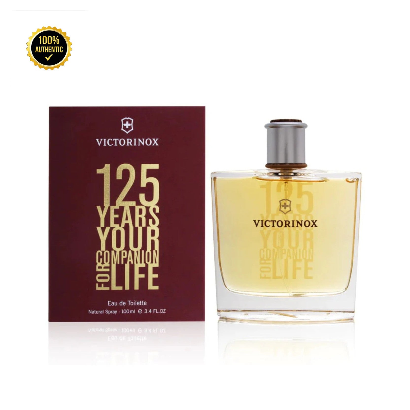 Swiss Army 125 Years 3.4oz EDT Spy for Men