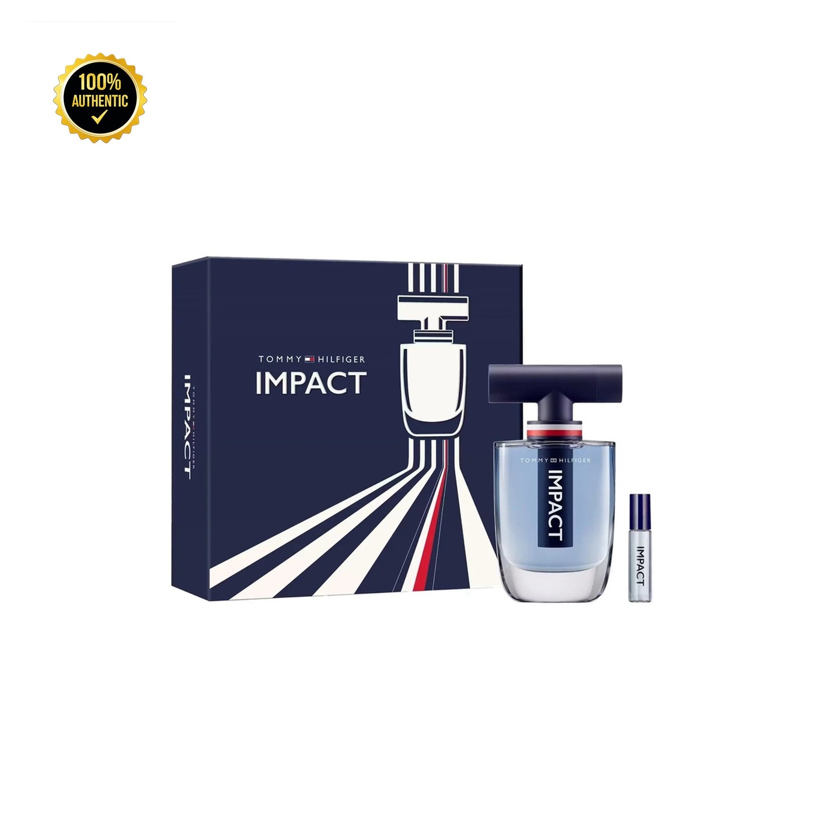 Tommy Impact Spark 3.4oz EDT+0.14Spray for Men