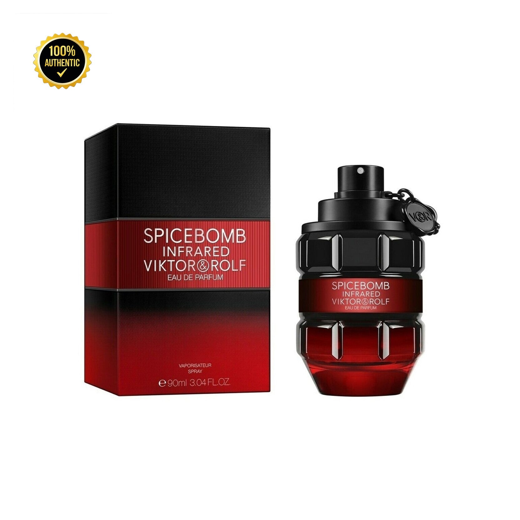 Viktor & Rolf Spicebomb Infrared 3.0oz EDT Spray for Men
