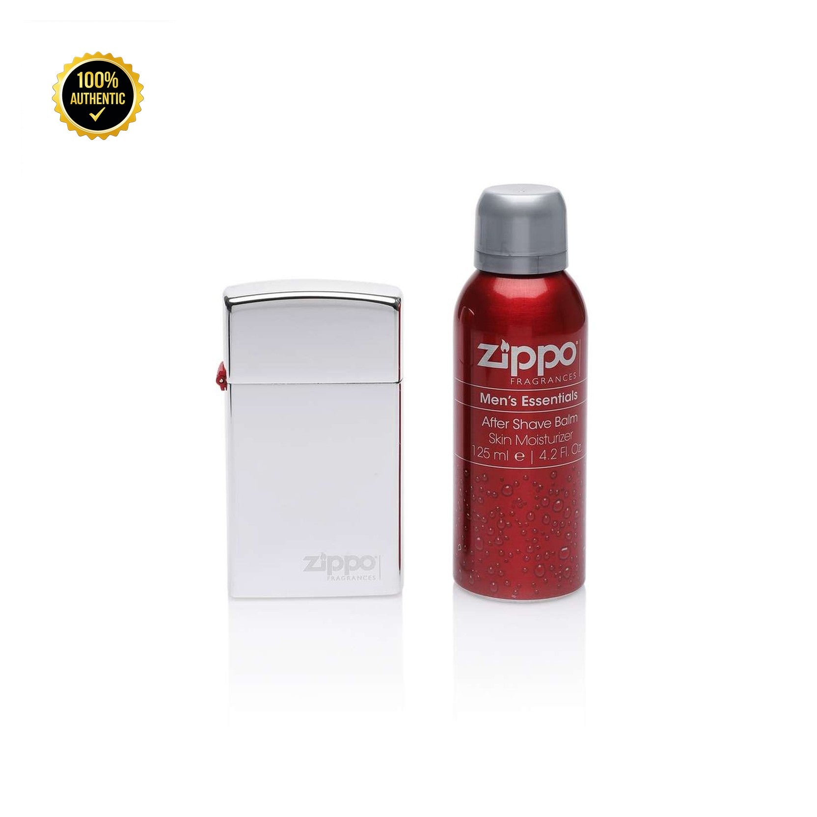 Zippo Silver 3.0oz EDT Spray for Men