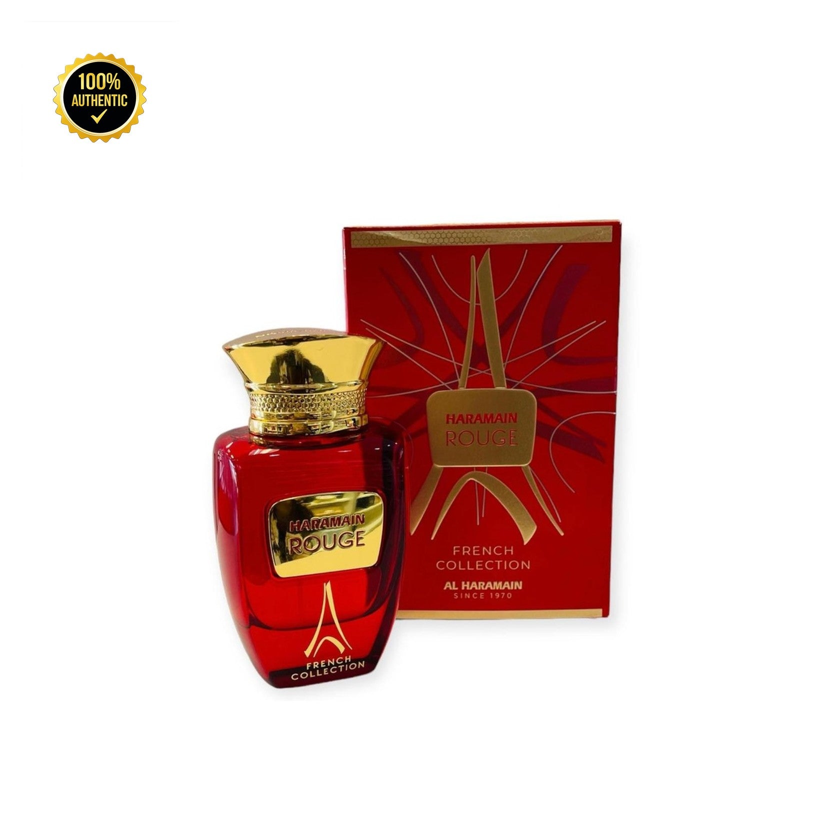 Al Haramain Rouge French Collection 3.4oz EDP Spray for Women