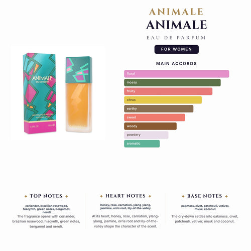 Animale 3.4oz EDP Spray for Women