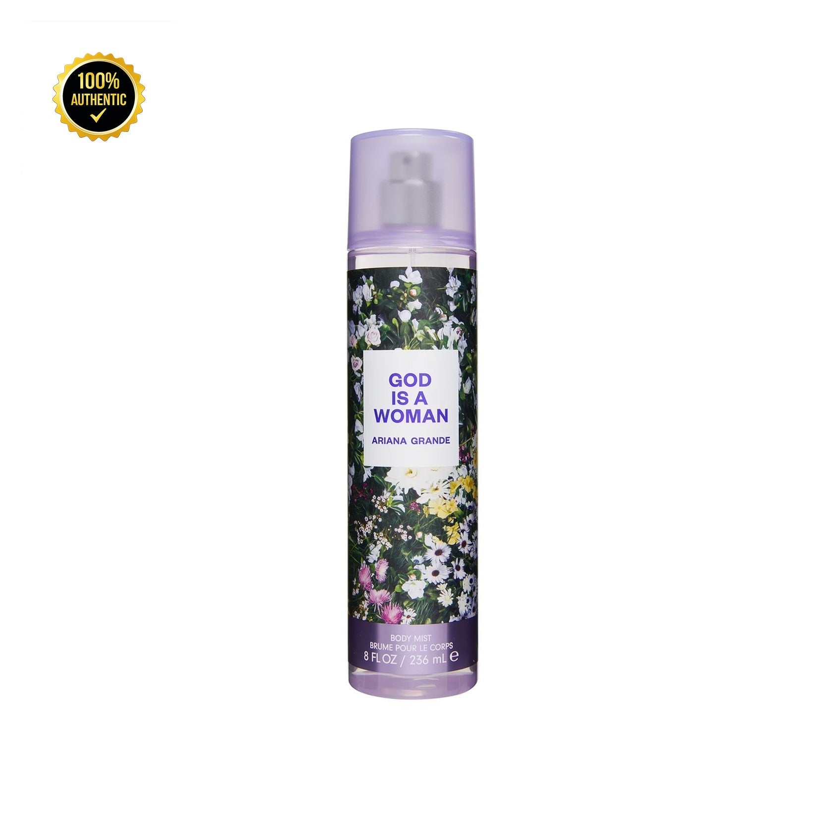 Ariana Grande God Is A Woman Body Mist 8oz Spray(Must Buy In Pack Of 3) for Women