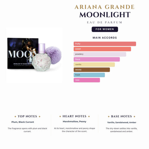 Ariana Grande Moonlight 3.4oz EDP Spray for Women