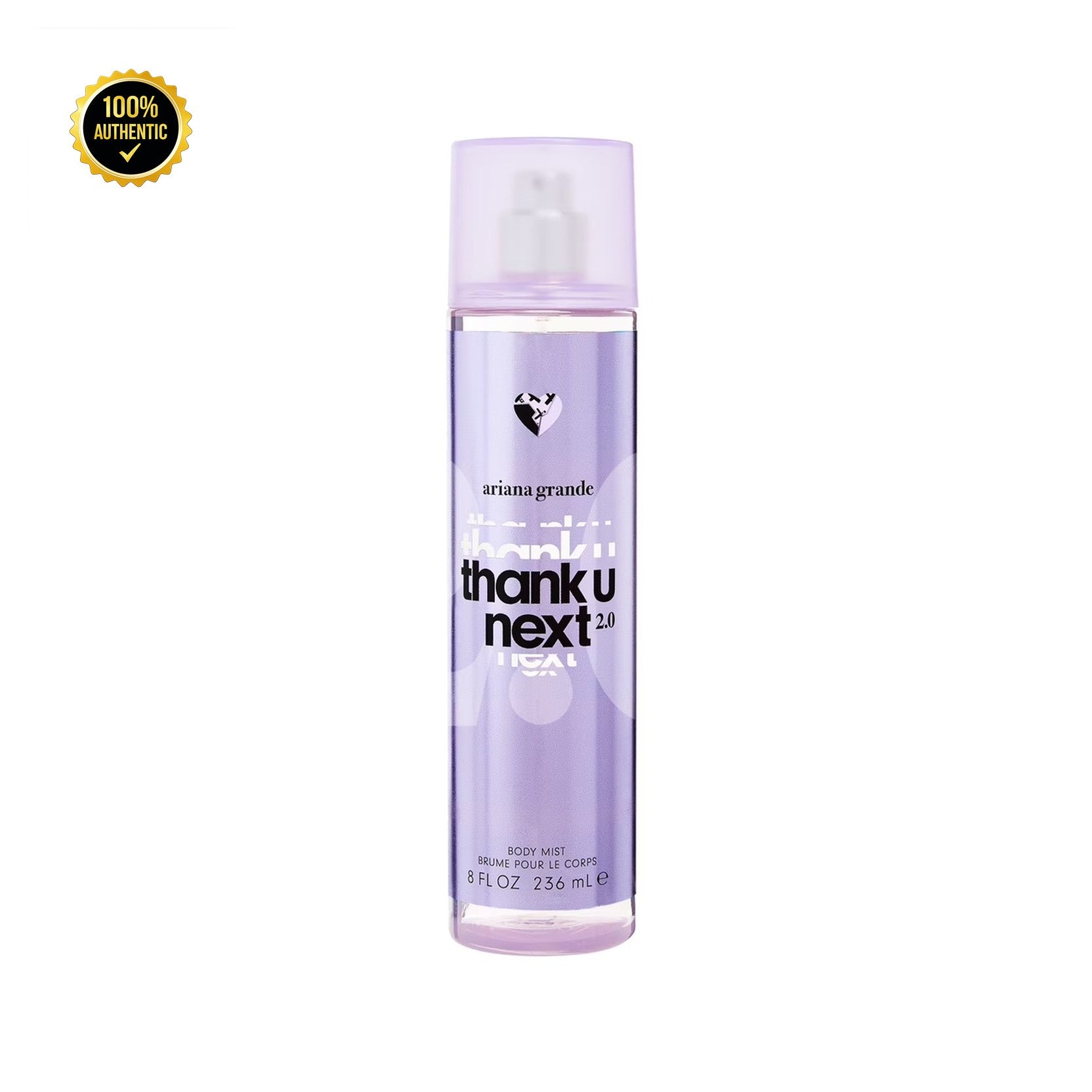 Ariana Grande Thank You Next 8.0oz Body Mist Spray(Must Buy In Pack Of 3) for Women