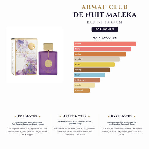 Armaf Club De Nuit Maleka 3.4oz EDP Spray for Women