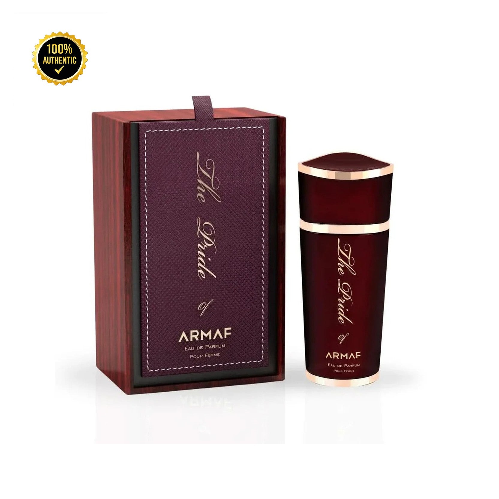 Armaf The Pride 3.4oz EDP Spray (Burgundy Bottle) Like Ch Good Girl for Women