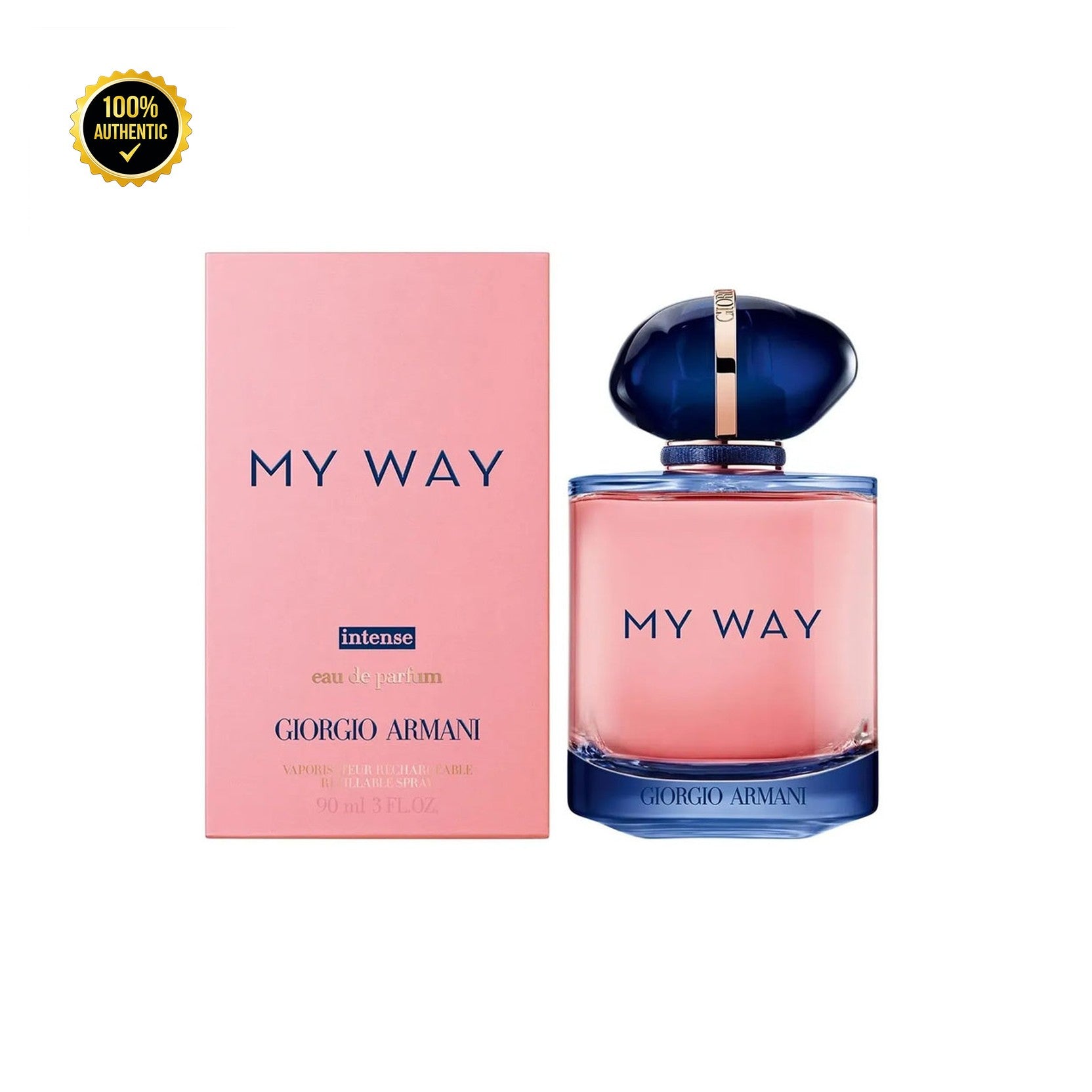 Armani My Way Intense 5oz EDP (Refill Bottle W/ Spout Not Spray) for Women