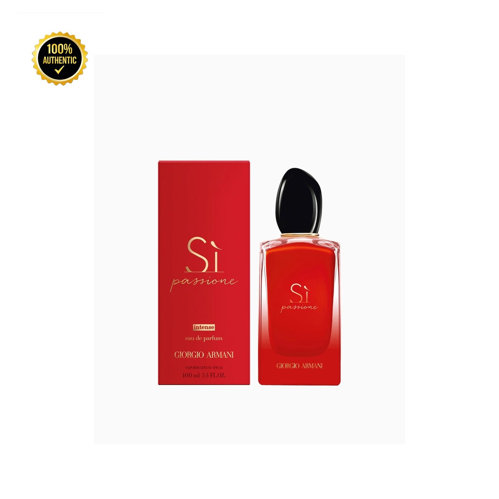 Armani Si Passione Intense 3.4oz EDP Spray (Refillable) for Women