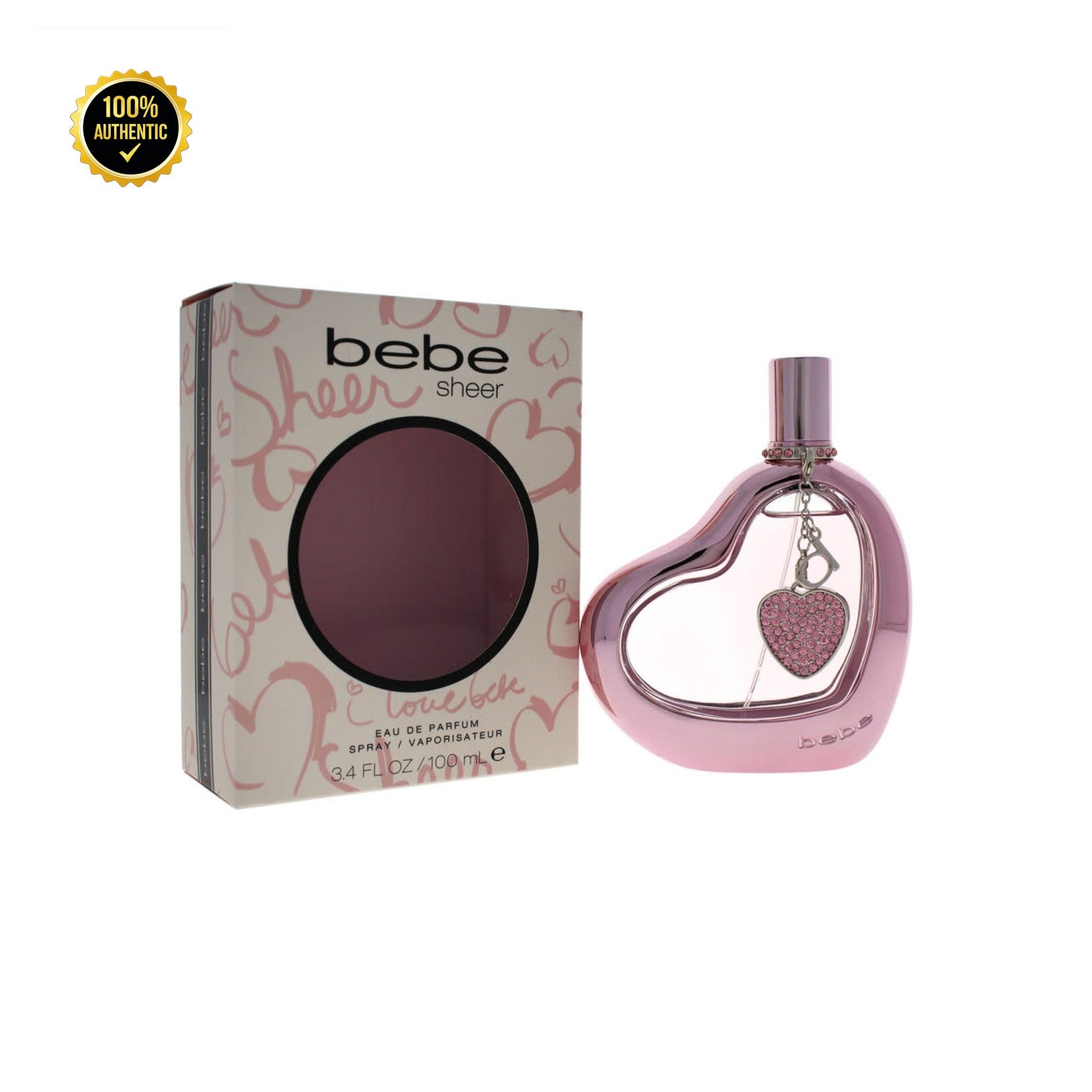 Bebe Sheer 3.4oz EDP Spray for Women