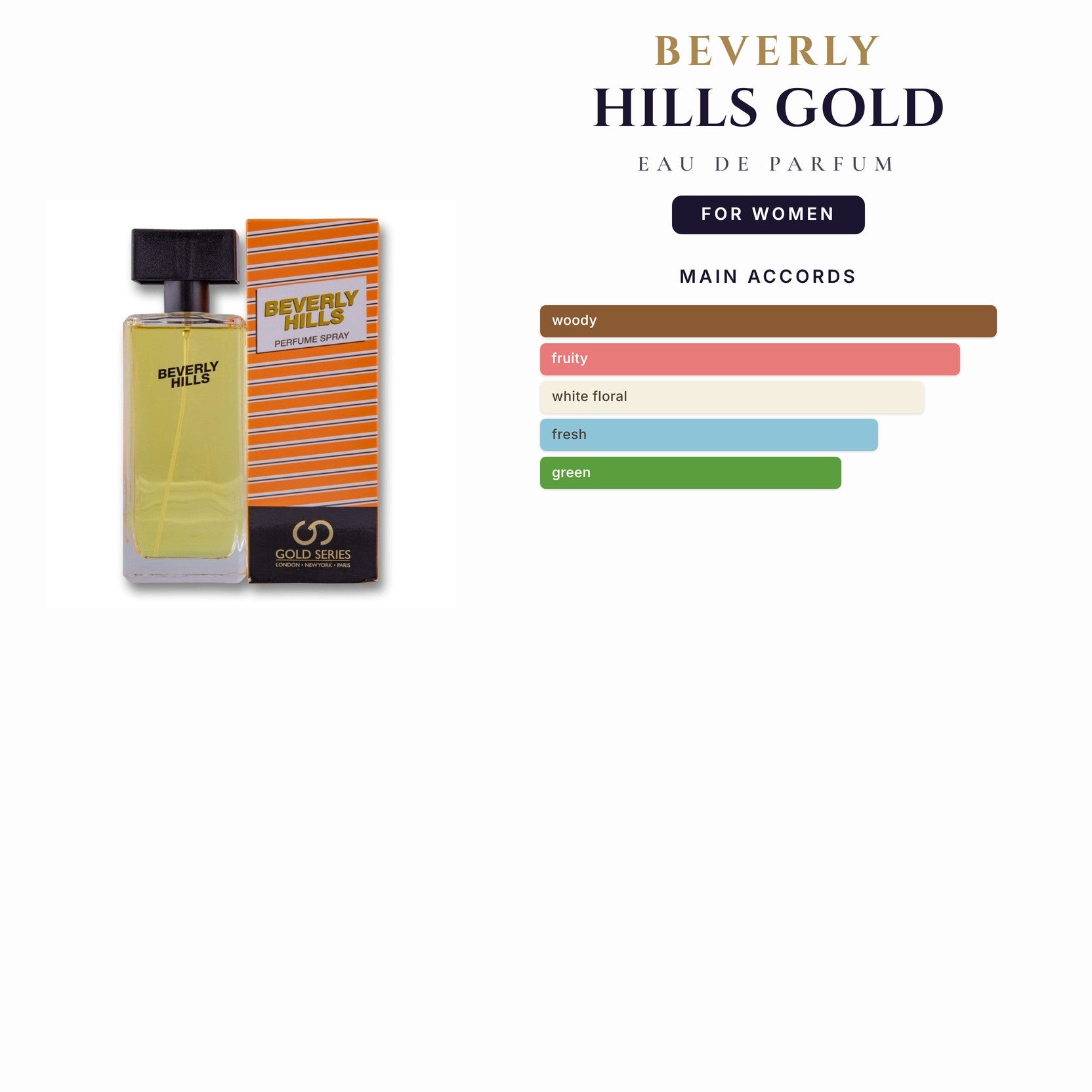 Beverly Hills Gold 1.7oz EDP Spray for Women