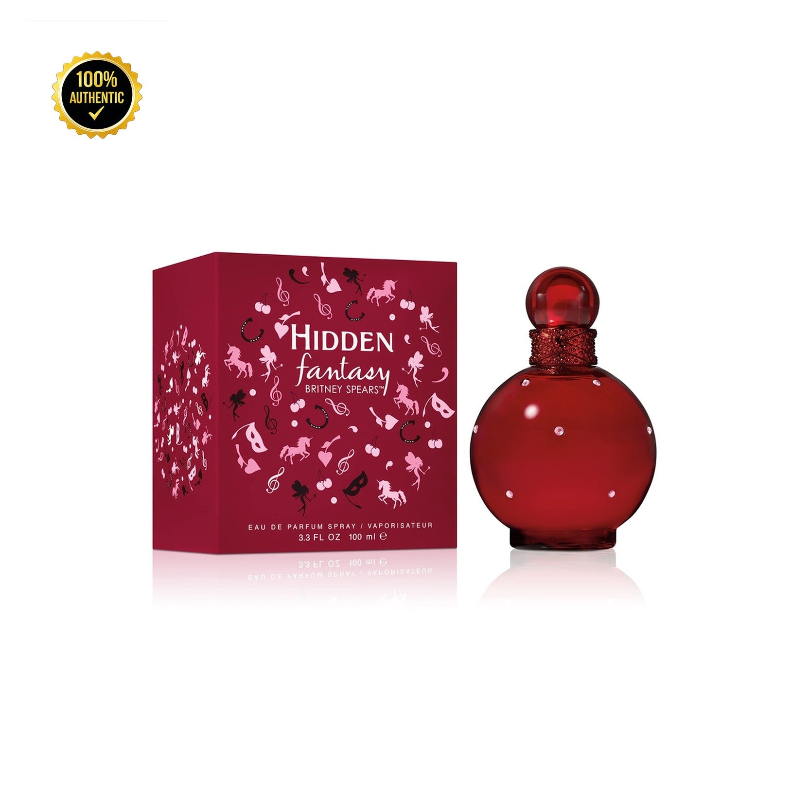 Britney Spears Fantasy Hidden 3.4oz EDP Spray for Women
