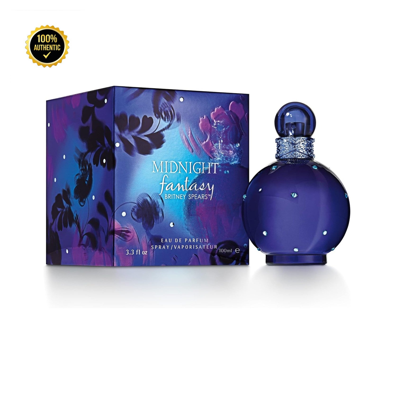 Britney Spears Fantasy Midnight 3.4oz EDP Spray for Women