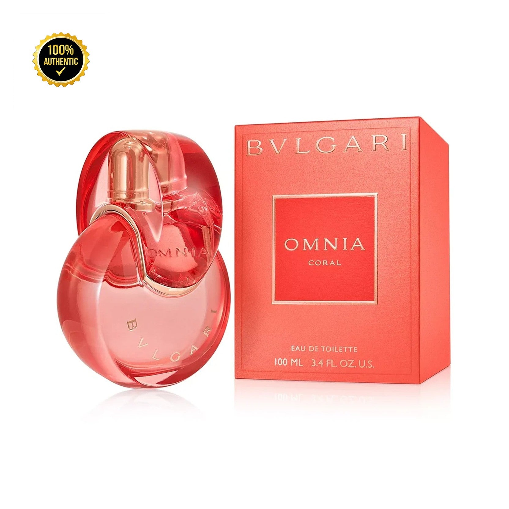 Bvlgari Omnia Coral 3.4oz EDT Spray for Women
