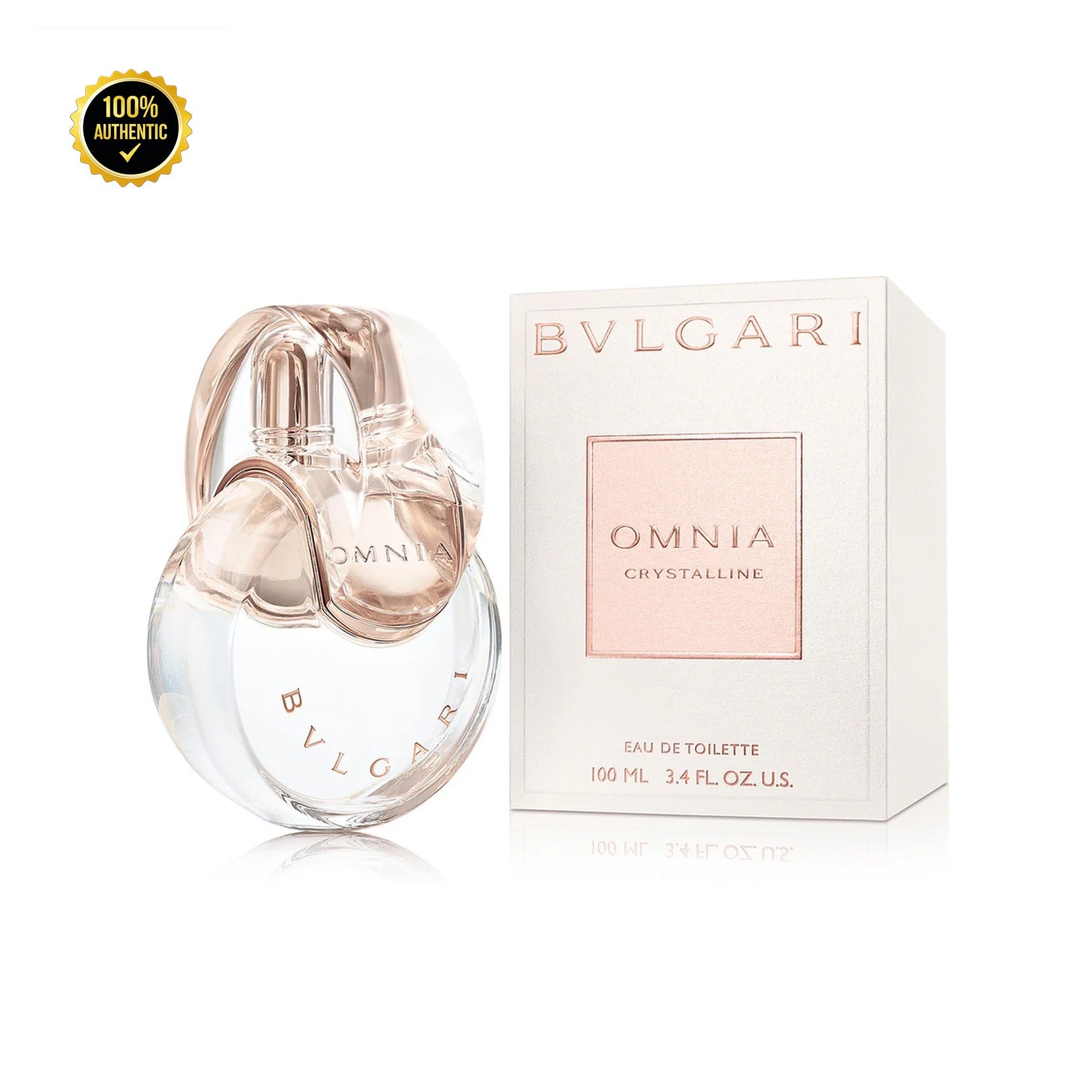 Bvlgari Omnia Crystalline 3.4oz EDT Spray for Women