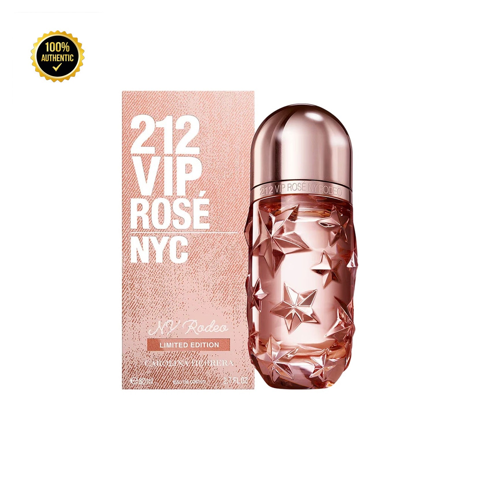 C.Herrera 212 Vip Rose 4.2oz EDP Spy for Women