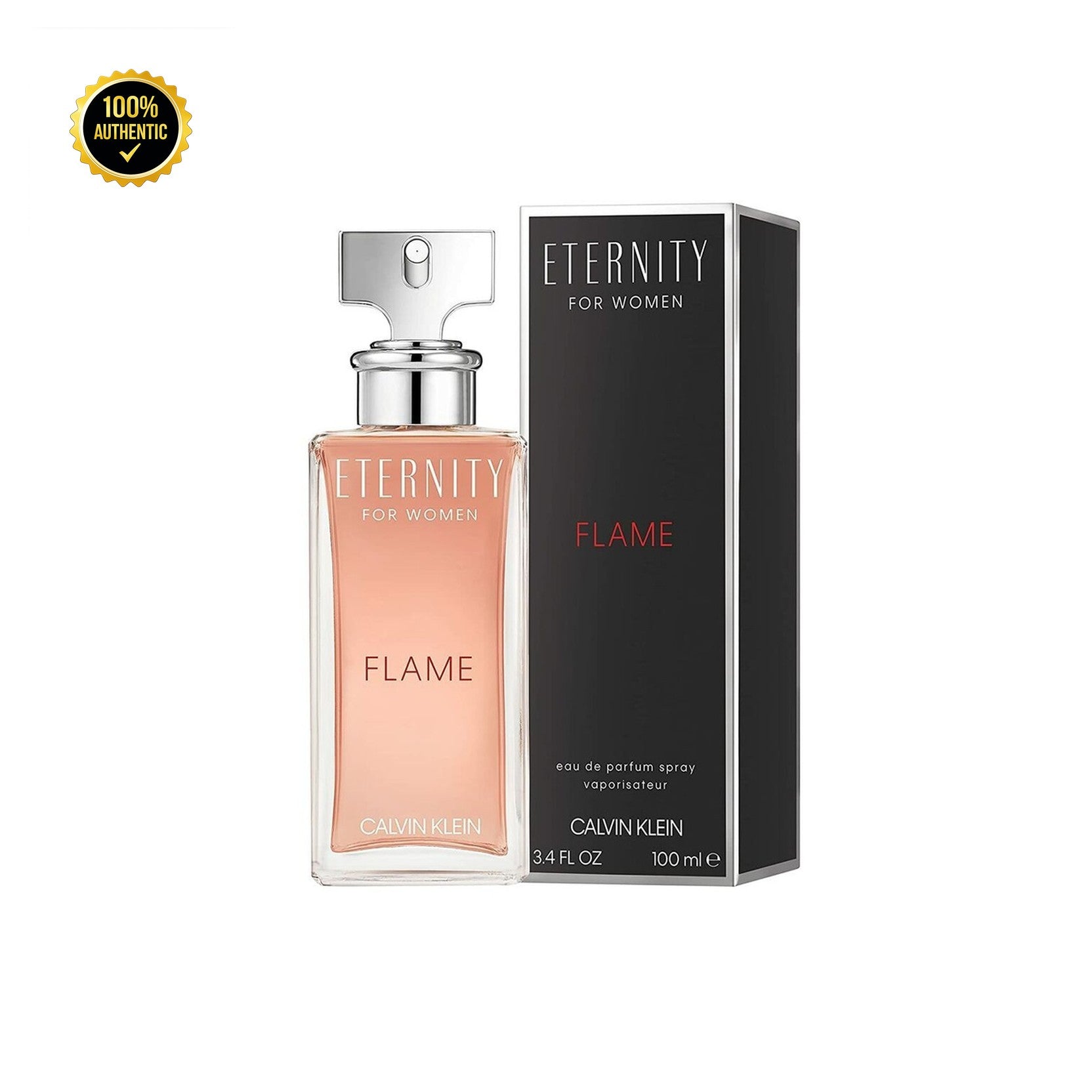 Ck- Eternity Flame 3.4oz EDP Spray for Women