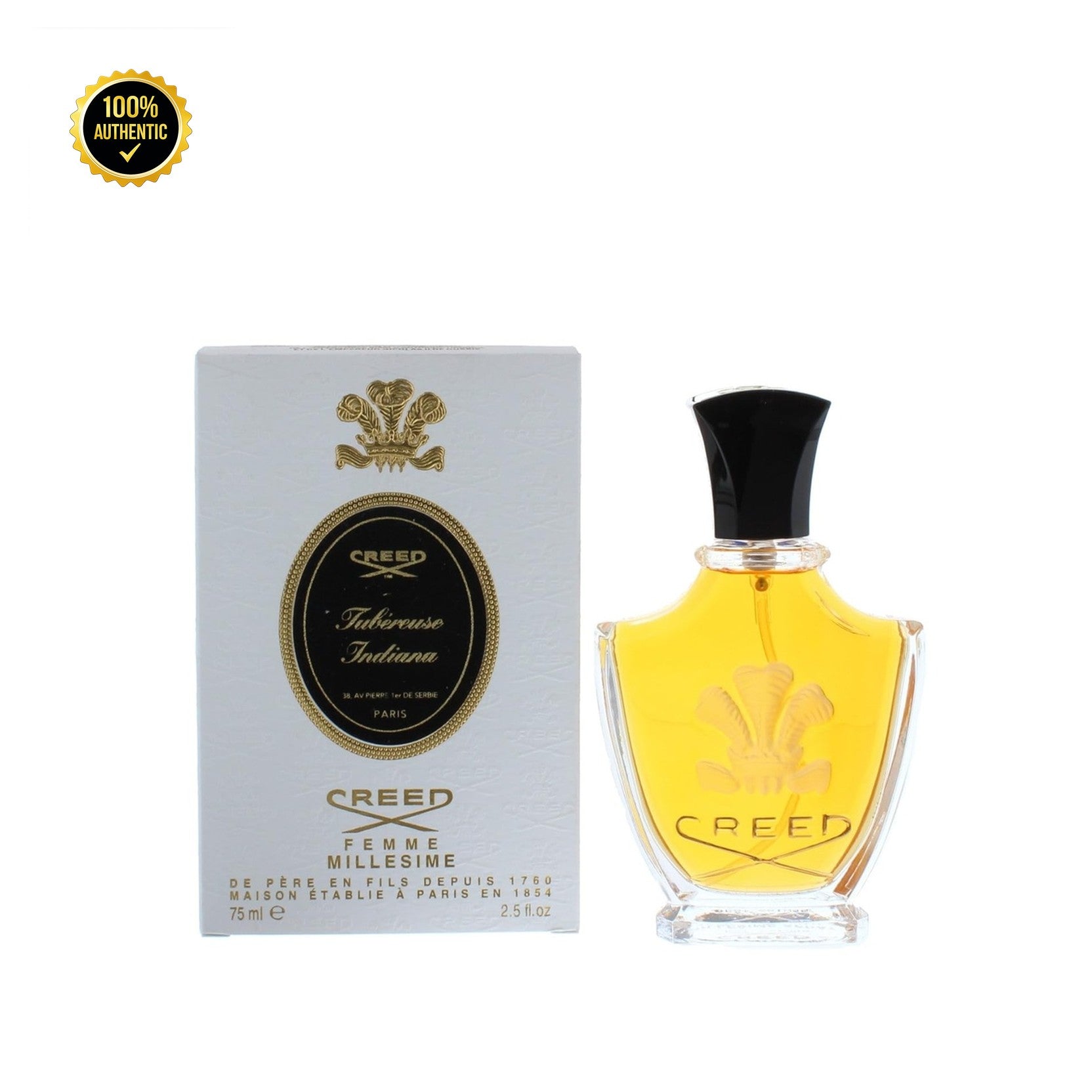 Creed Tubereuse Indiana 2.5oz EDP Spy (10 Left) for Women