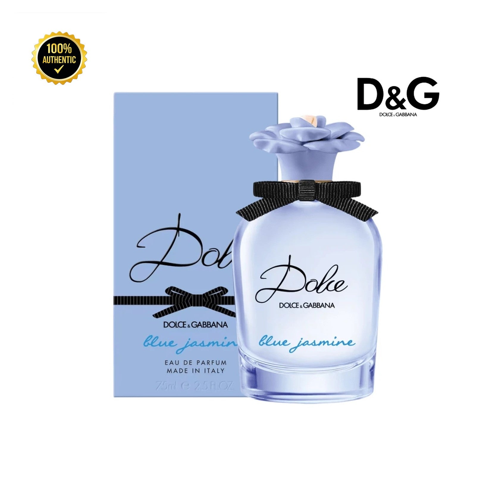 D&G Dolce Blue Jasmine 2.5oz EDP Spray for Women