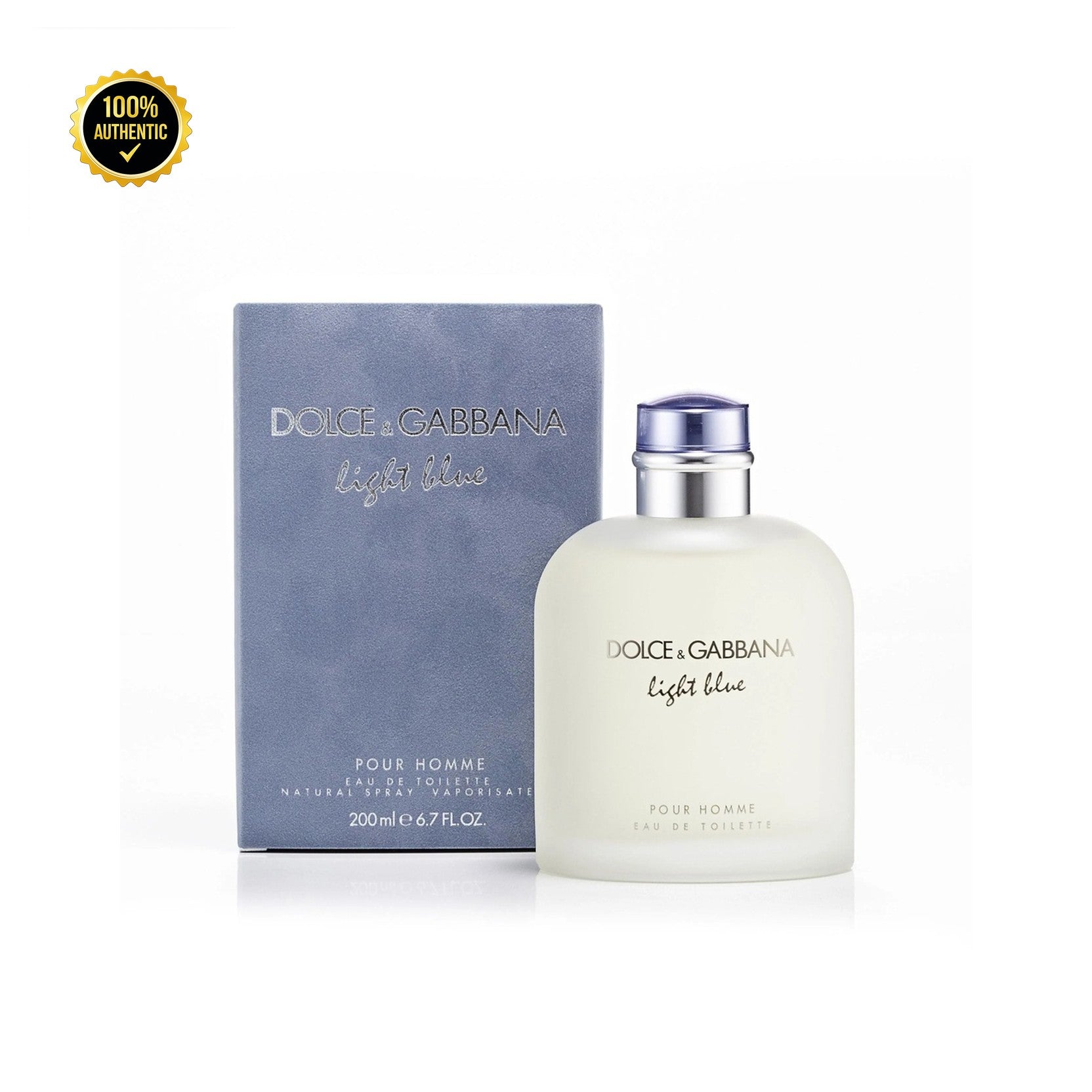 D&G Light Blue 6.7oz EDT Spray for Women