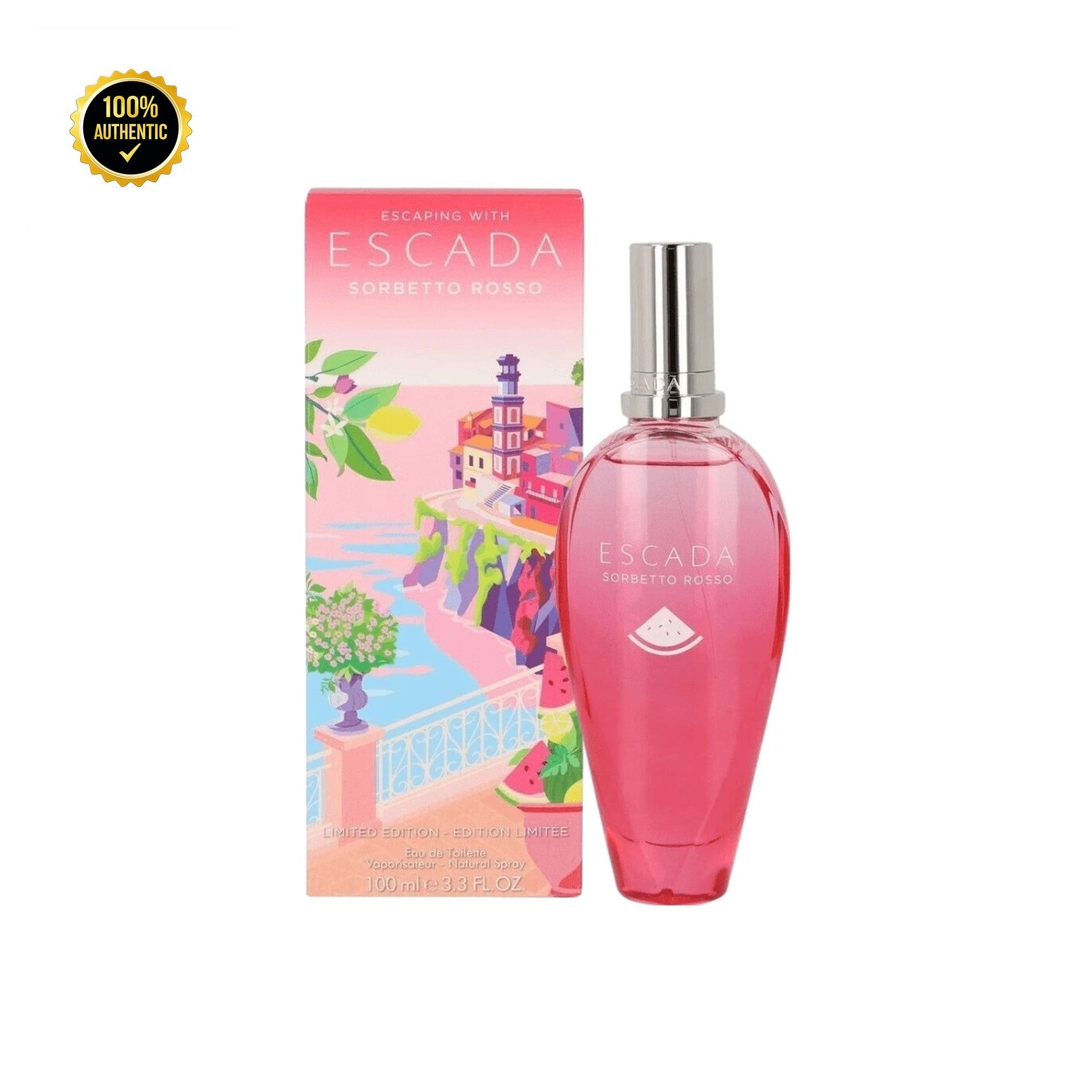 Escada Sorbetto Rosso 3.4oz EDT Spray for Women