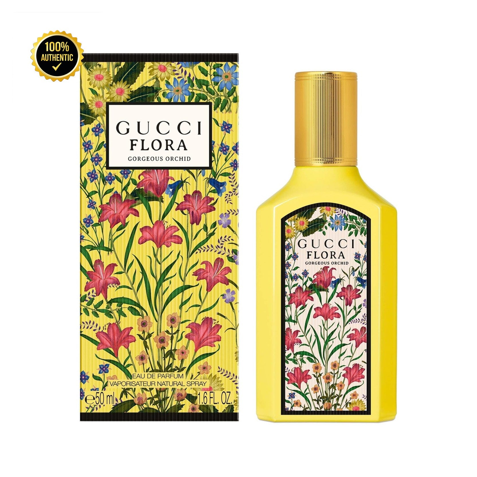 Gucci Flora Gorgeous Orchid 5.0oz EDP (Refill Bottle With Spout) for Women