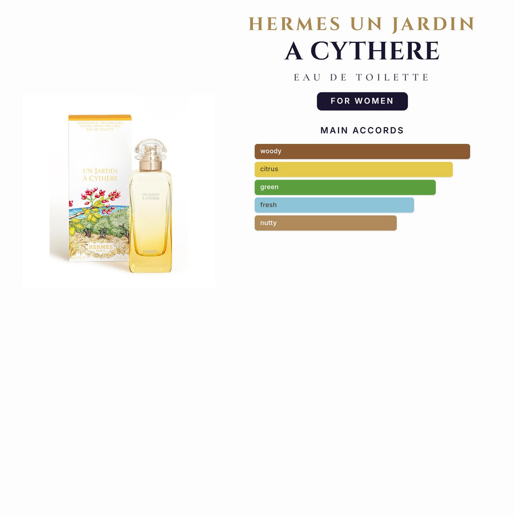 Hermes Un Jardin A Cythere 3.4oz EDT Spray for Women