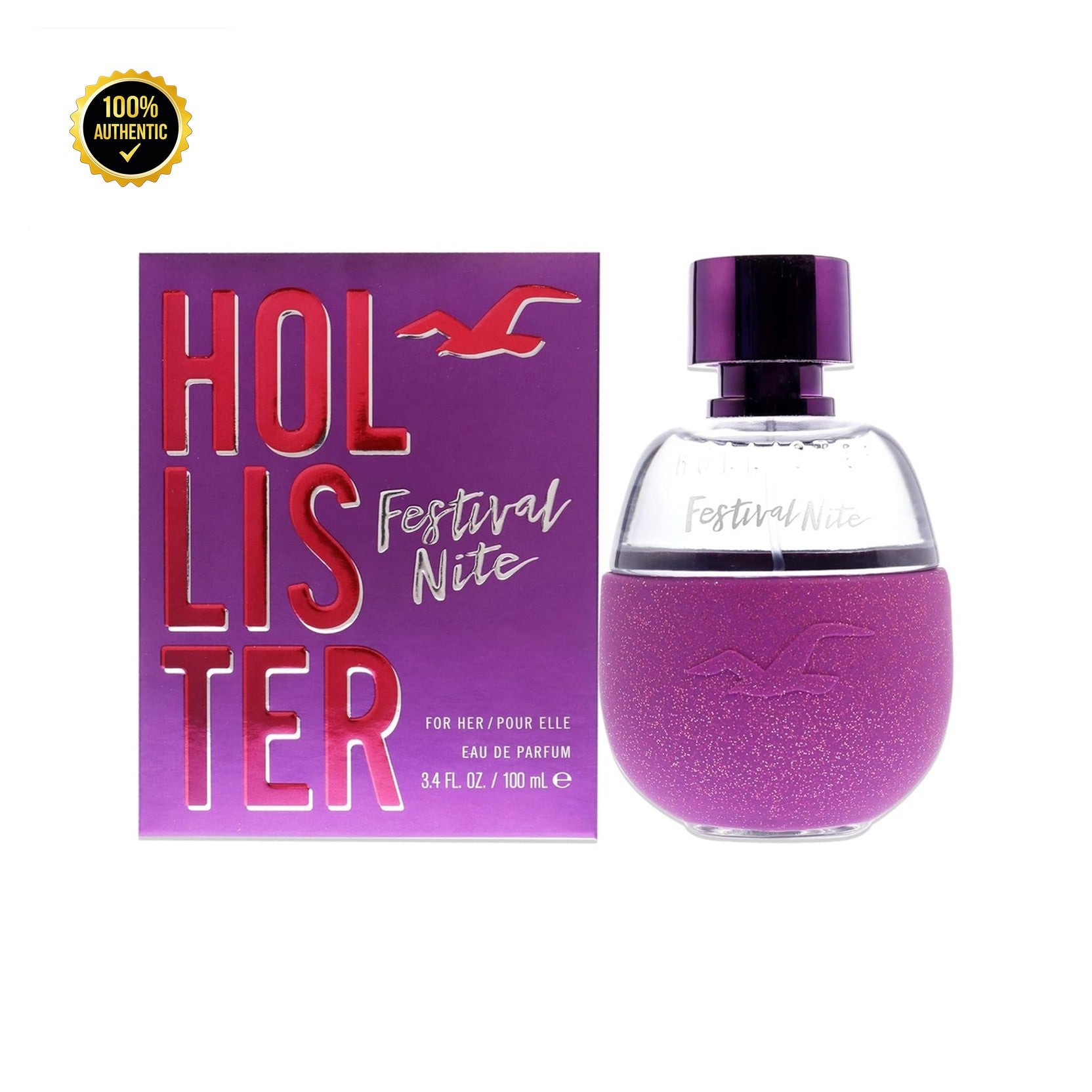 Hollister Festival Nite 3.4oz EDP Spray for Women