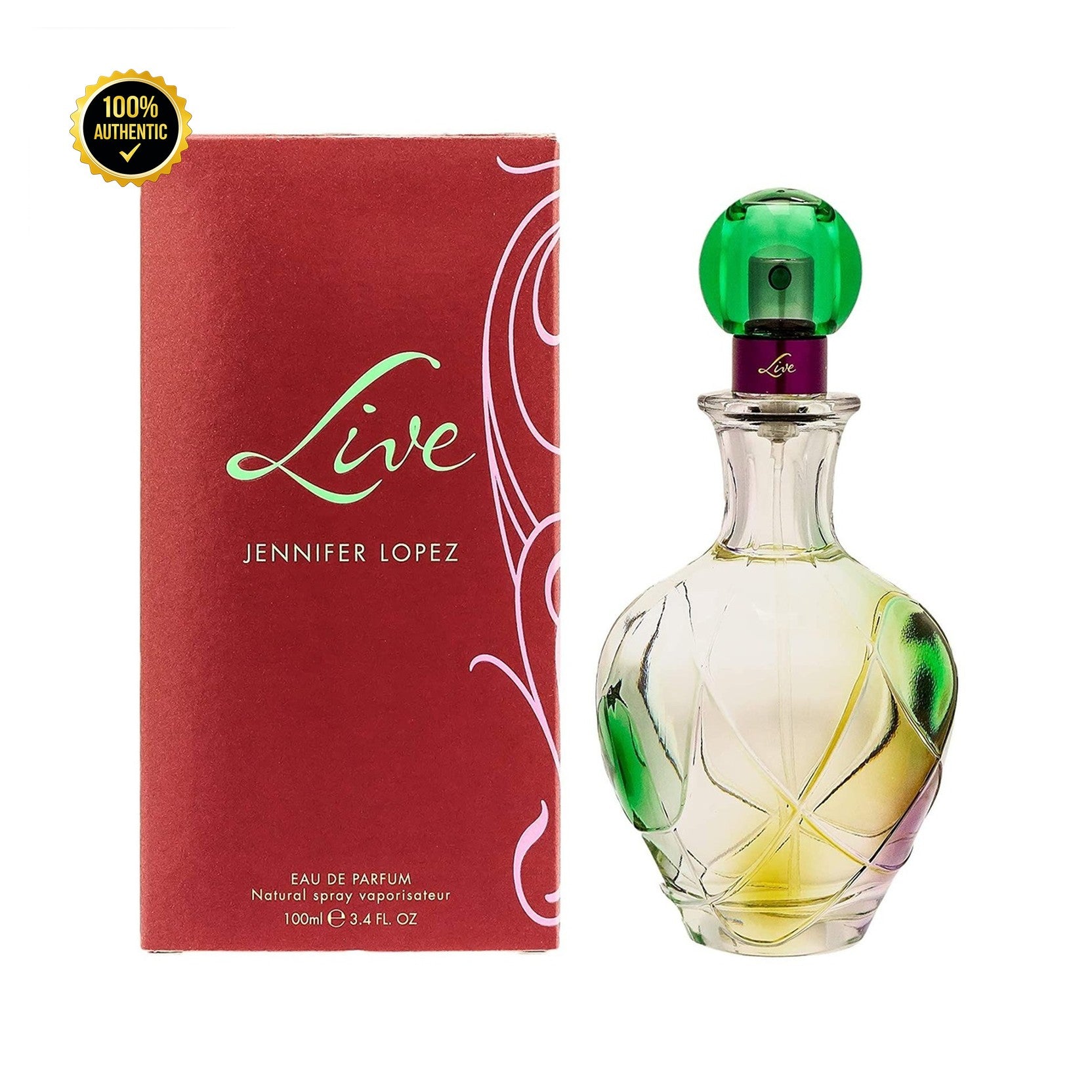 J-Lo Live 3.4oz EDP Spray for Women