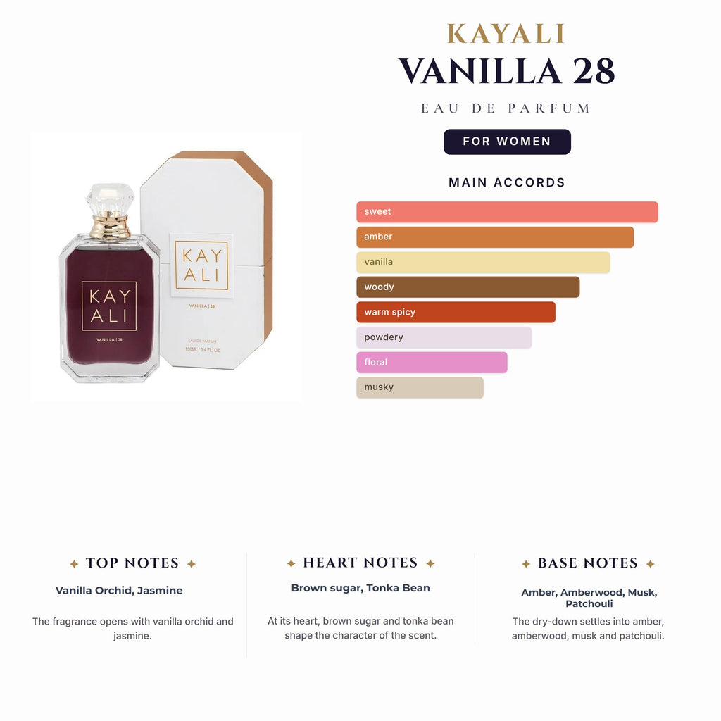 Kayali Vanilla 28 3.4oz EDP Spray for Women