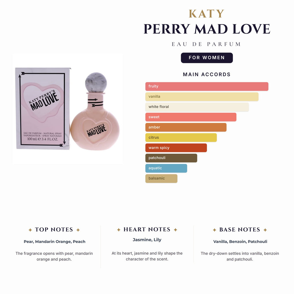 Katy Perry Mad Love 3.4oz EDP Spray for Women