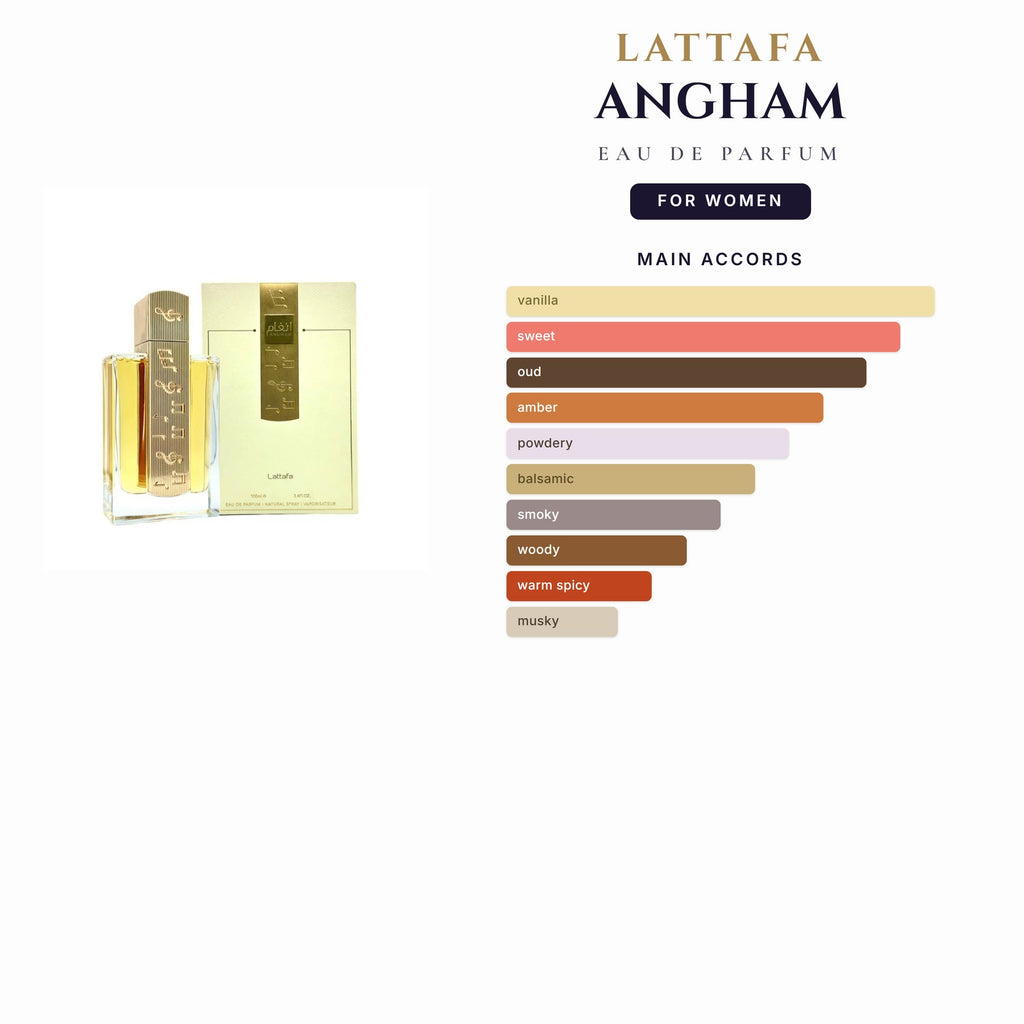 Lattafa Angham 3.4oz EDP Spray for Women